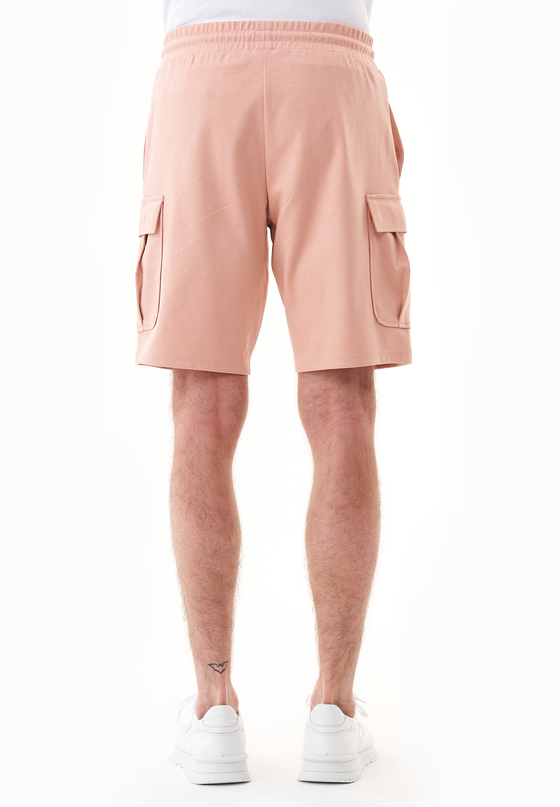 ORGANICATION Cargo Sweatshorts Dusty Blush Pink