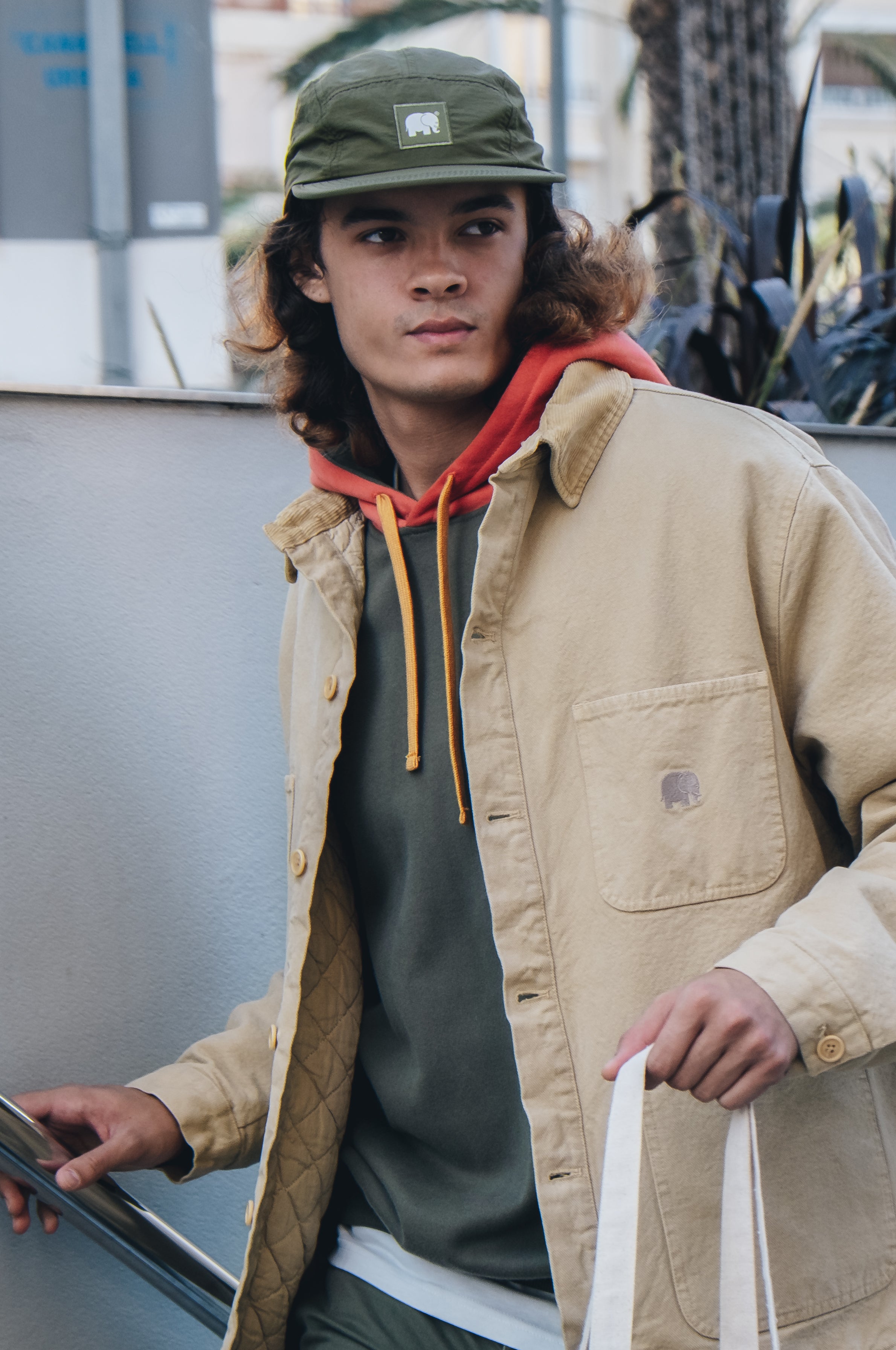 73134 - Herren vegan Jacke Choreo Sand