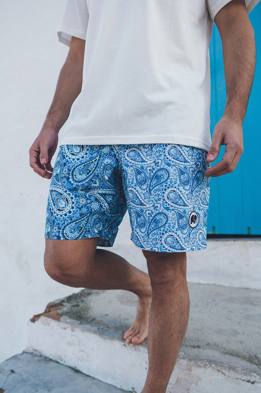 Image of Trendsplant mannen vegan Zwembroek Breeze Paisley