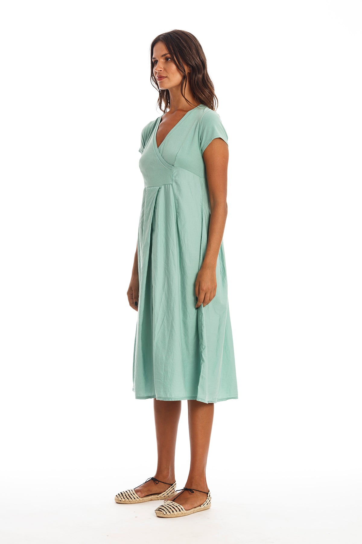 RAVENS VIEW IBIZA Dress City Cameo Green