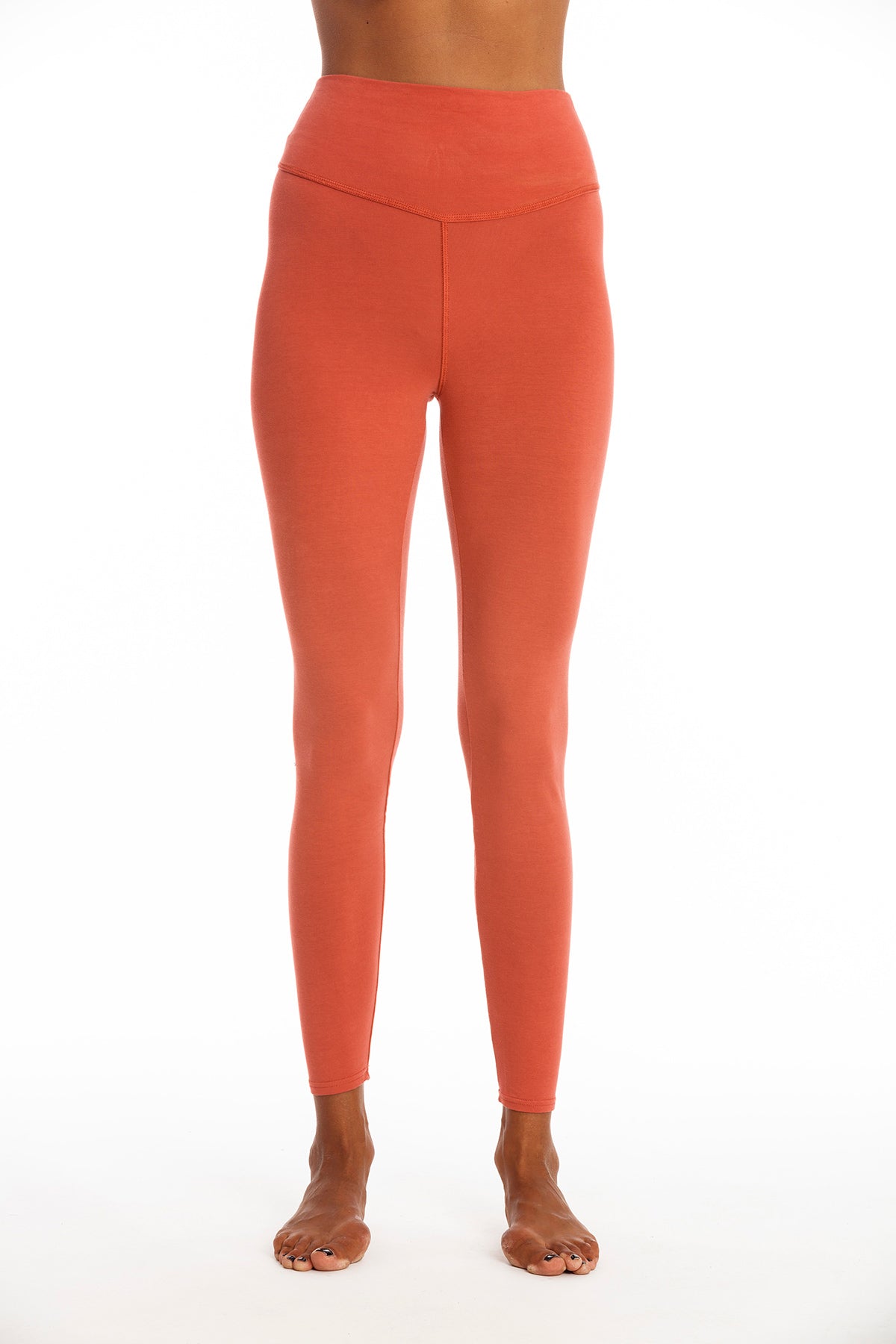 73387 - Damen vegan Legging Deva Erde Rot