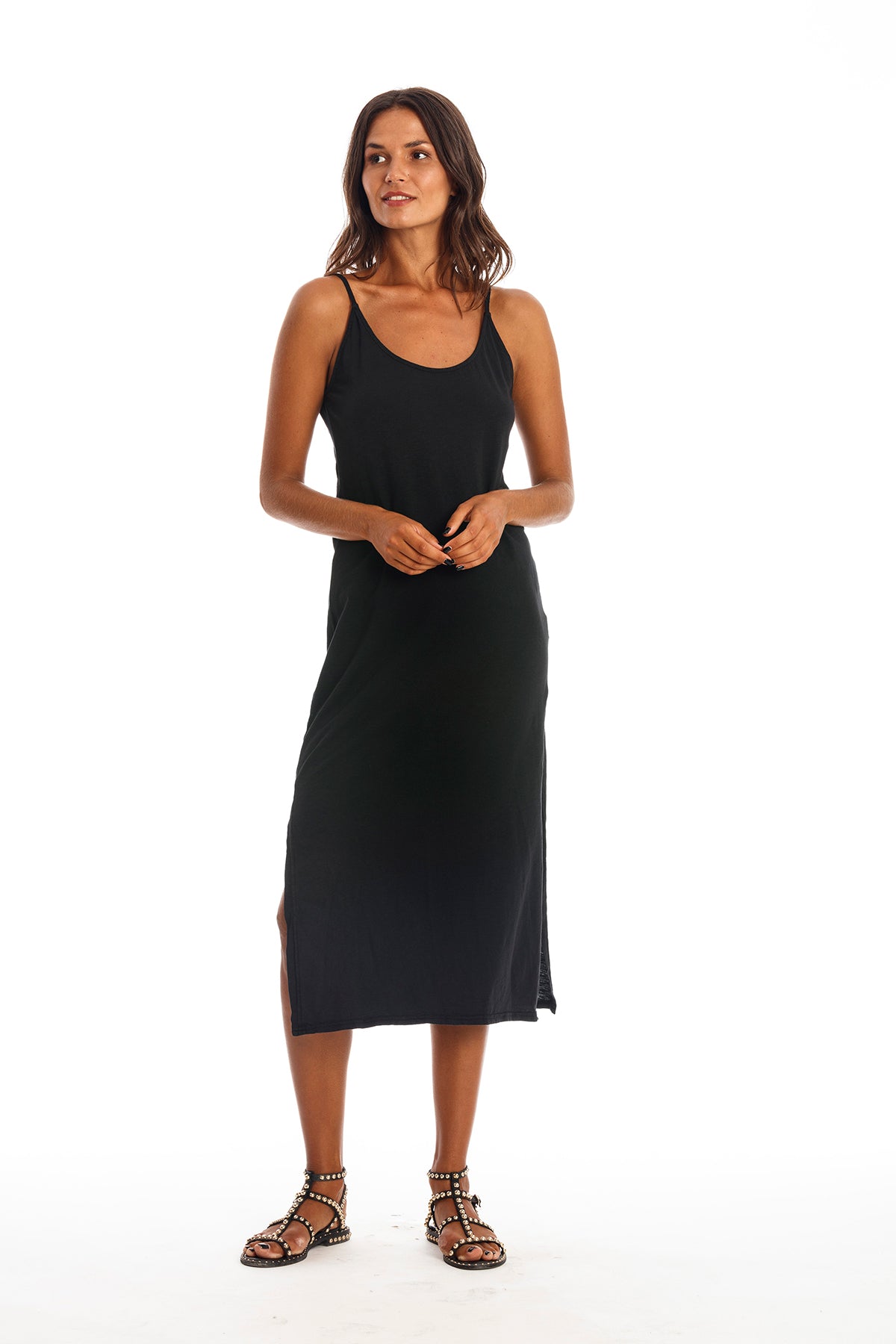 RAVENS VIEW IBIZA womens vegan Dress Rhea Black