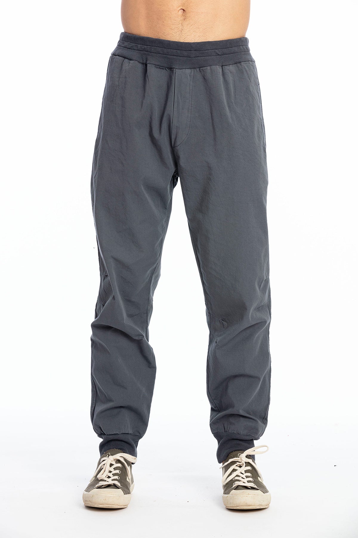 Image of RAVENS VIEW IBIZA mannen vegan Broek Tokyo Lavablauw