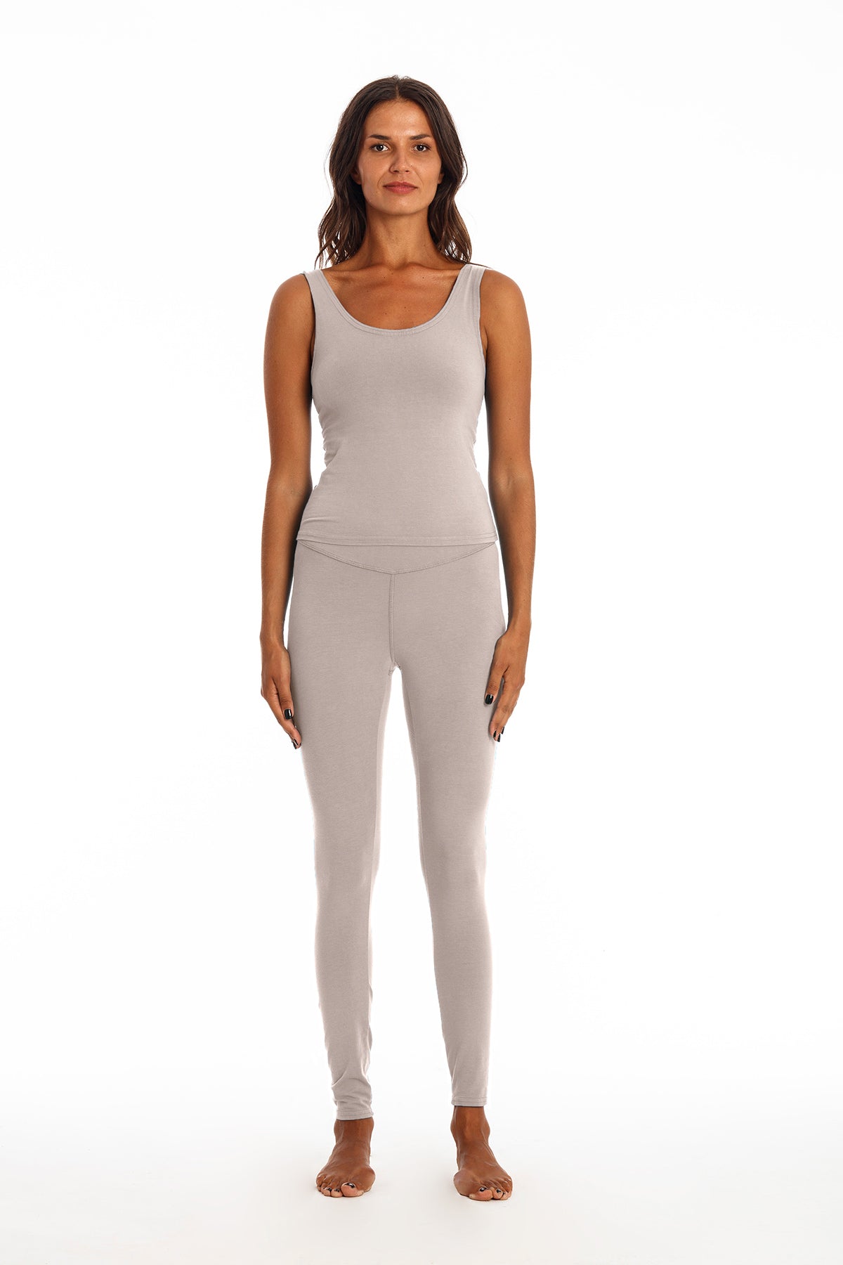 RAVENS VIEW IBIZA Damen vegan Oberteil Goa Stone Grey