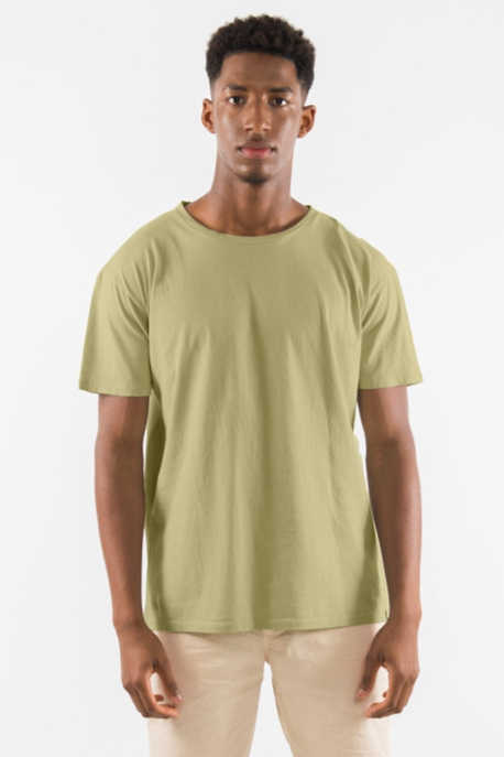 RAVENS VIEW IBIZA Herren vegan T-Shirt Basic Azur Dunkel Aloe GrÃ¼n