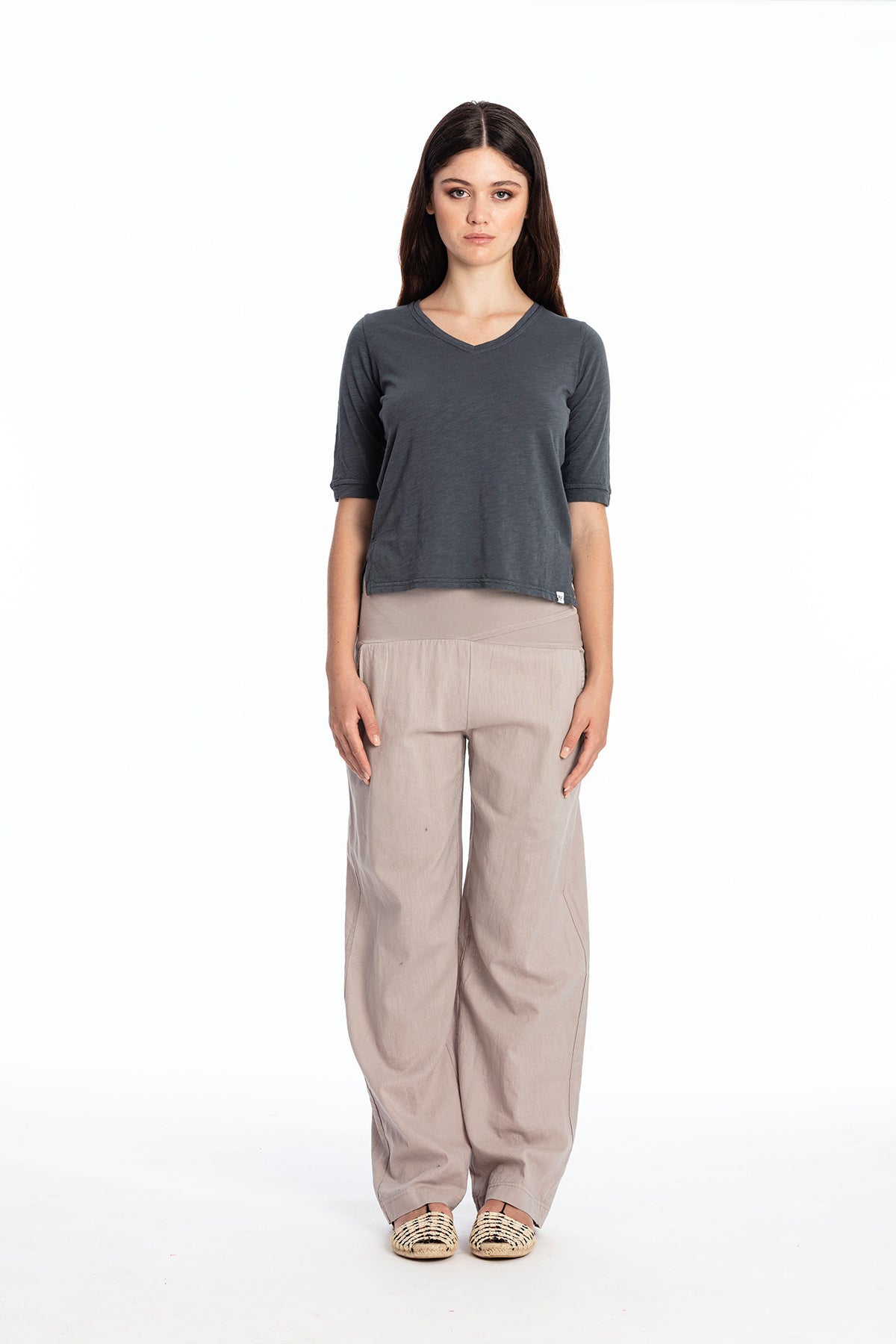 73660 - Damen vegan Oberteil Lisa Lava Blau