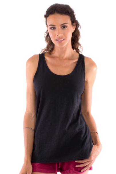 RAVENS VIEW IBIZA womens vegan T-Shirt Haiti Black