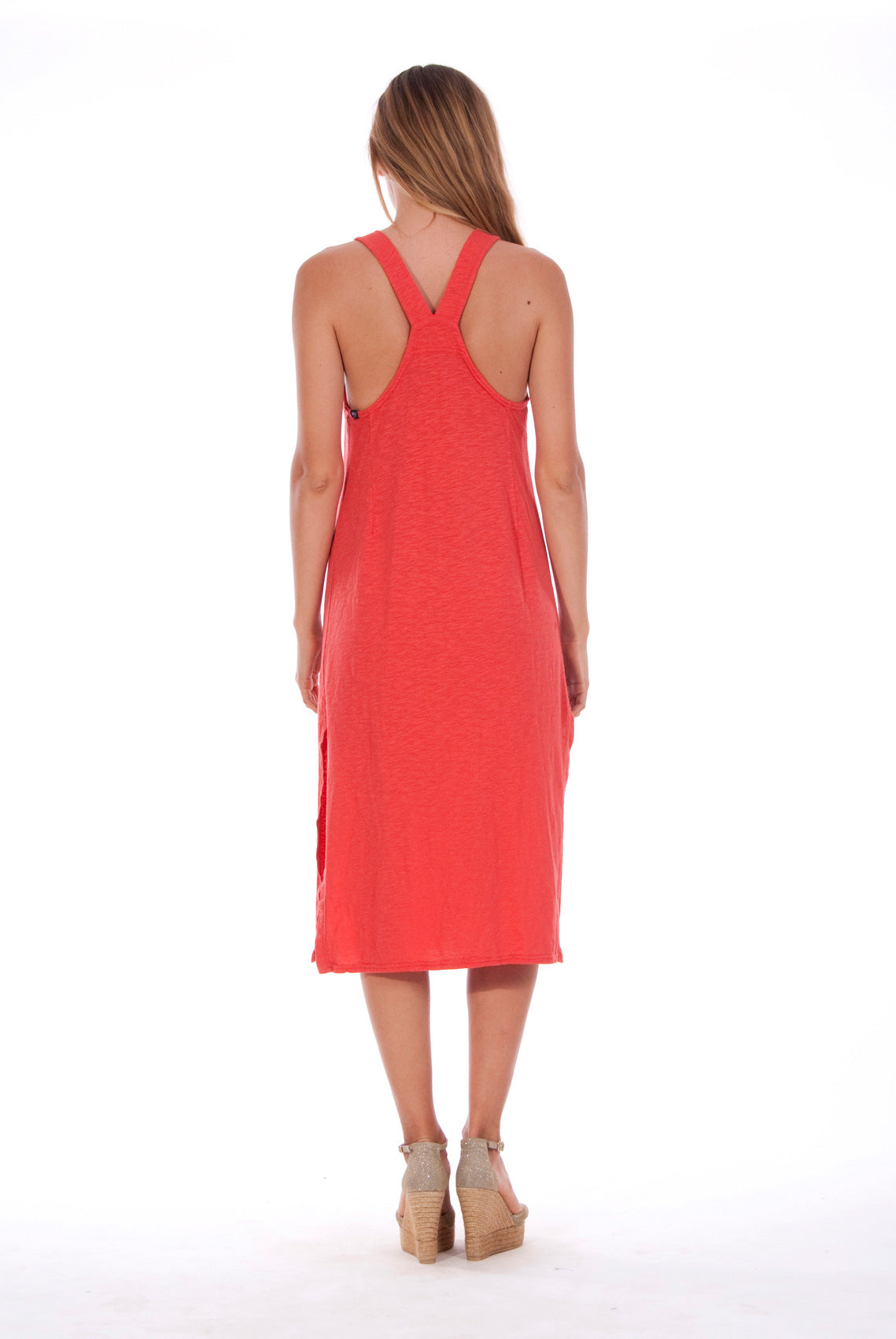 RAVENS VIEW IBIZA womens vegan Dress Miami Candy Red