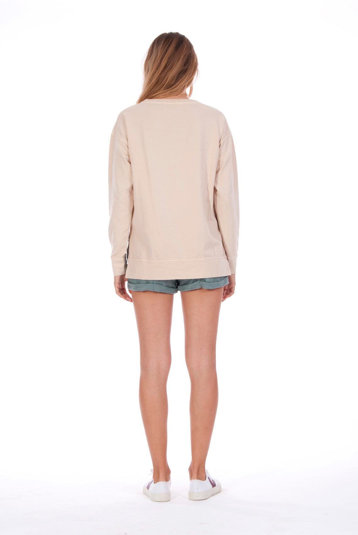 RAVENS VIEW IBIZA Sweatshirt Mia Sand Beige