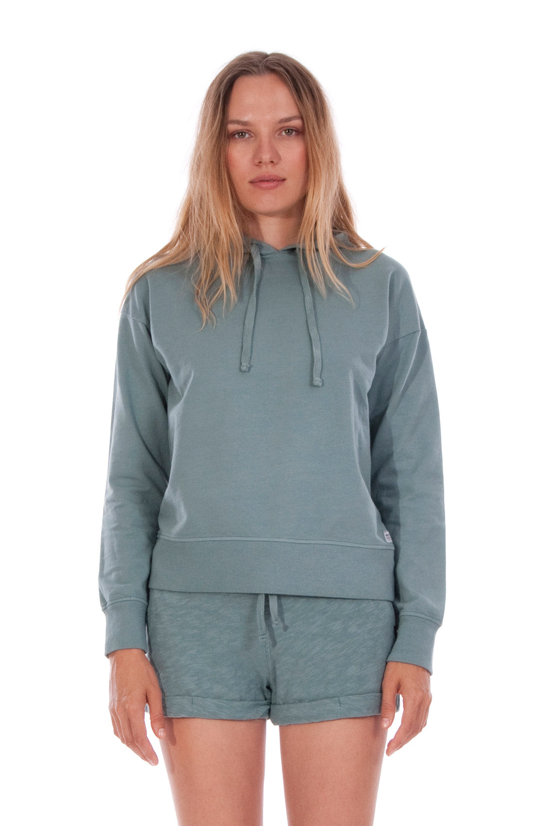 RAVENS VIEW IBIZA Damen vegan Hoodie Vedra Chinois Grün