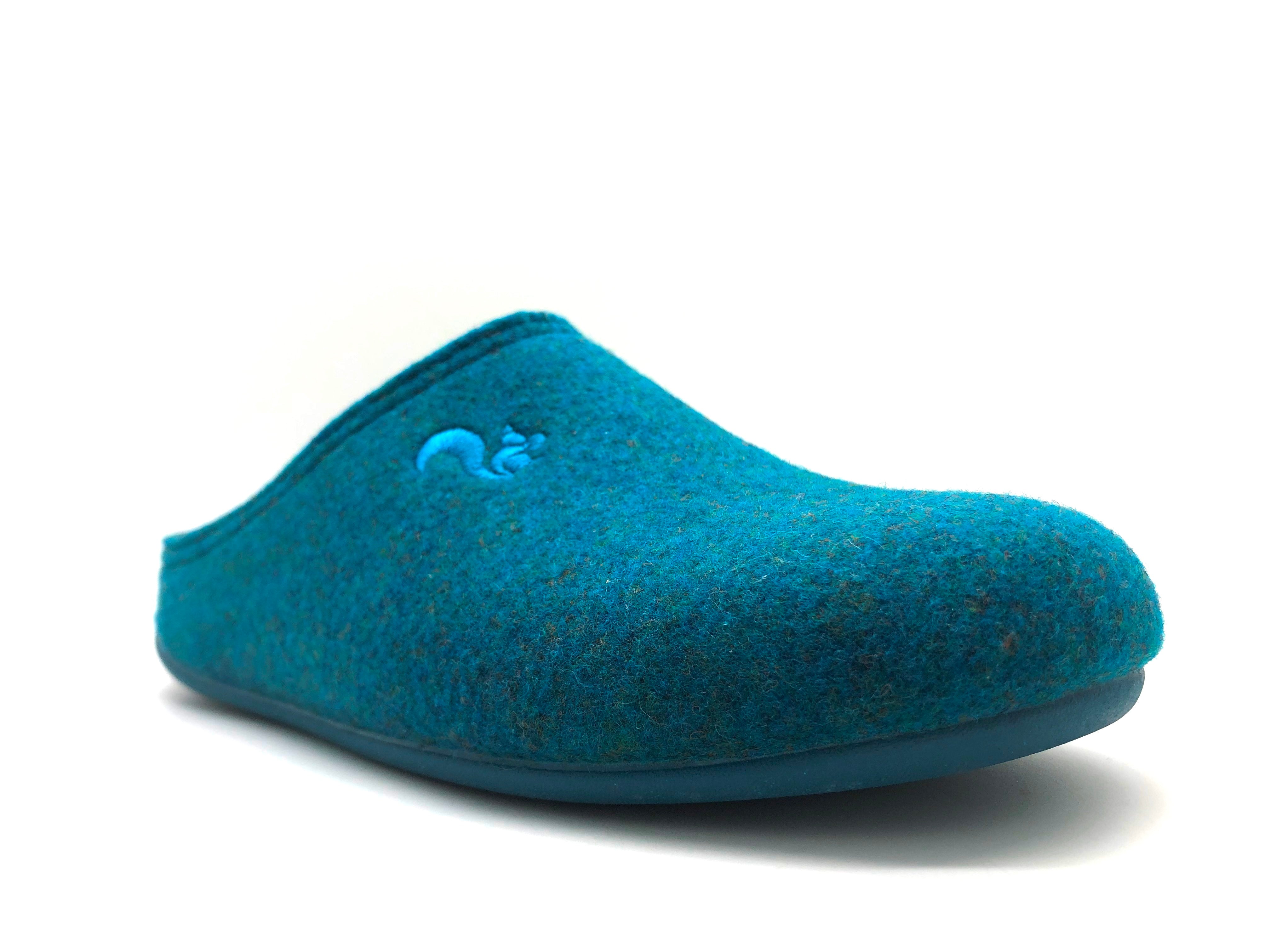 thies men vegan Slippers Recycled Pet Petrol (W)