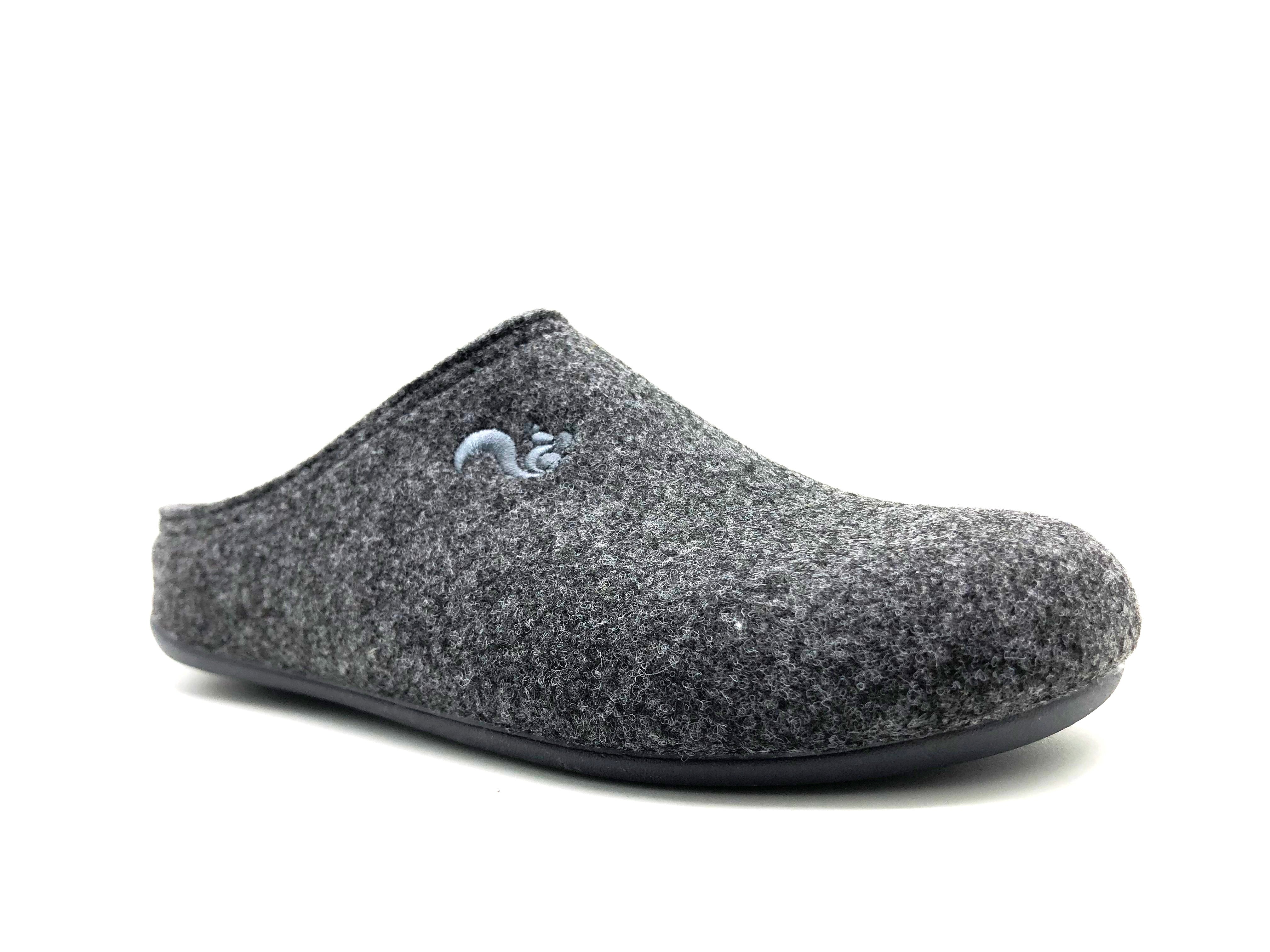 thies men vegan Slippers Recycled Pet Anthracite (W/M/X)