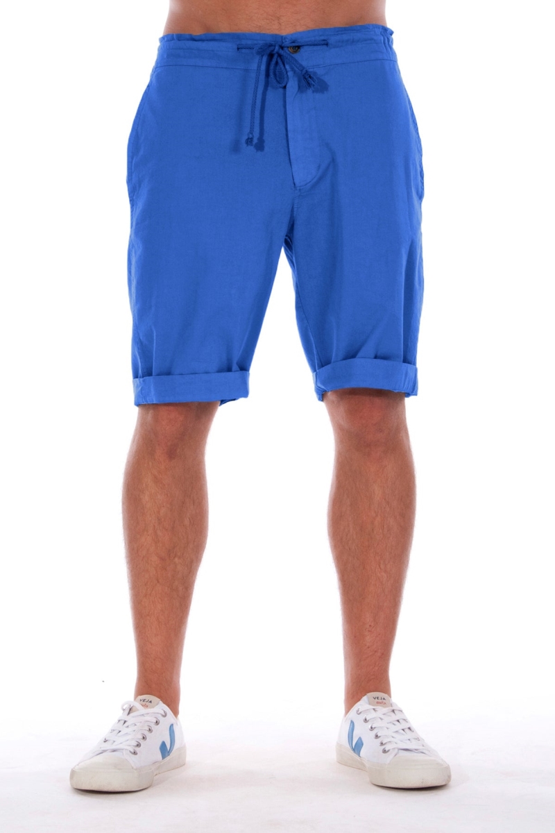 RAVENS VIEW IBIZA Herren vegan Shorts Klein Blau