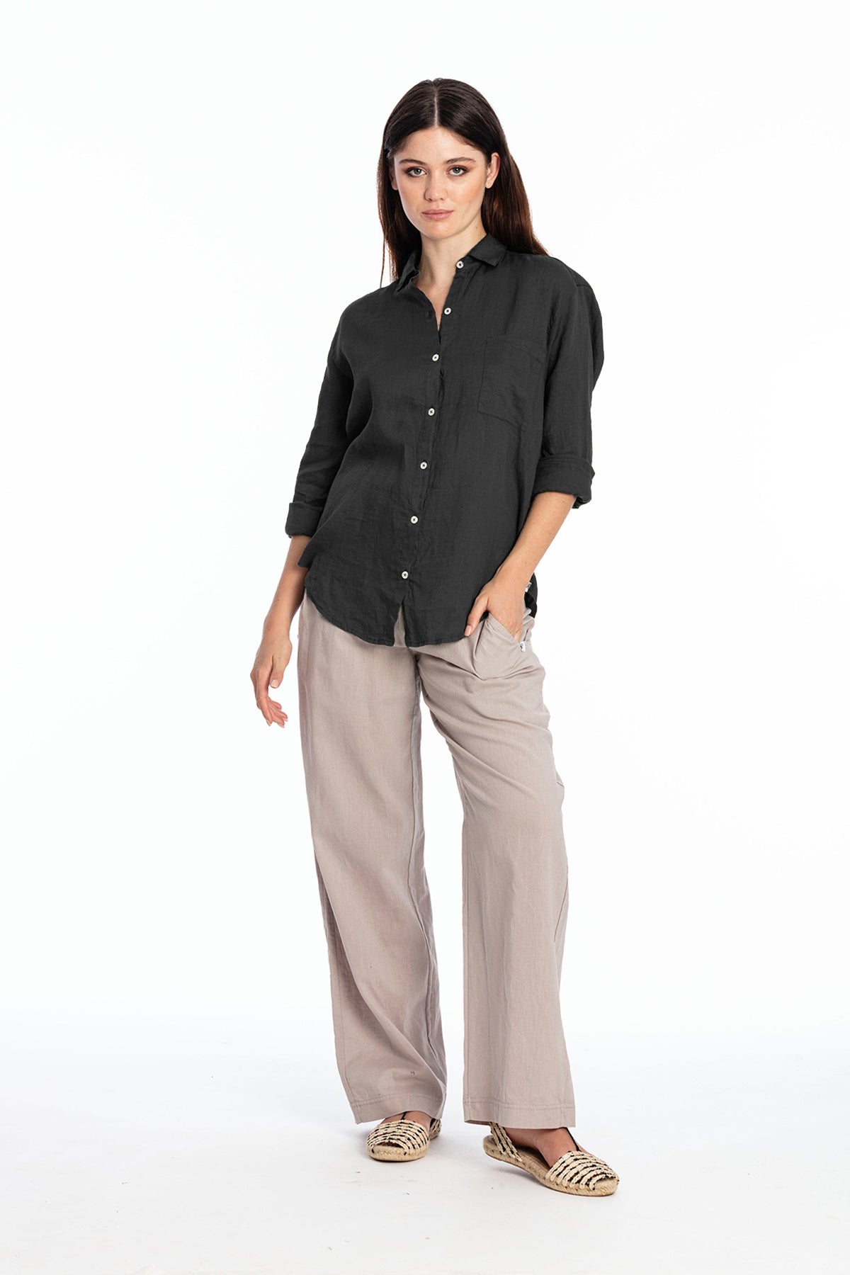 RAVENS VIEW IBIZA Shirt Monet Black