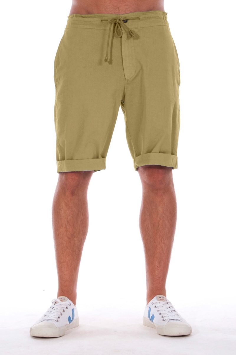RAVENS VIEW IBIZA Herren vegan Shorts Dunkel Aloe GrÃ¼n