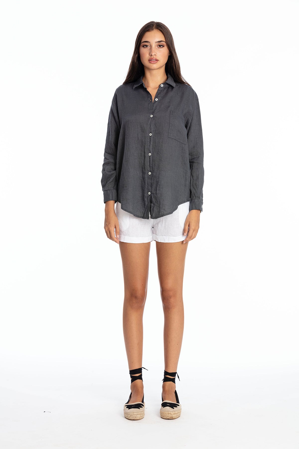 RAVENS VIEW IBIZA Shirt Monet Lava Blue