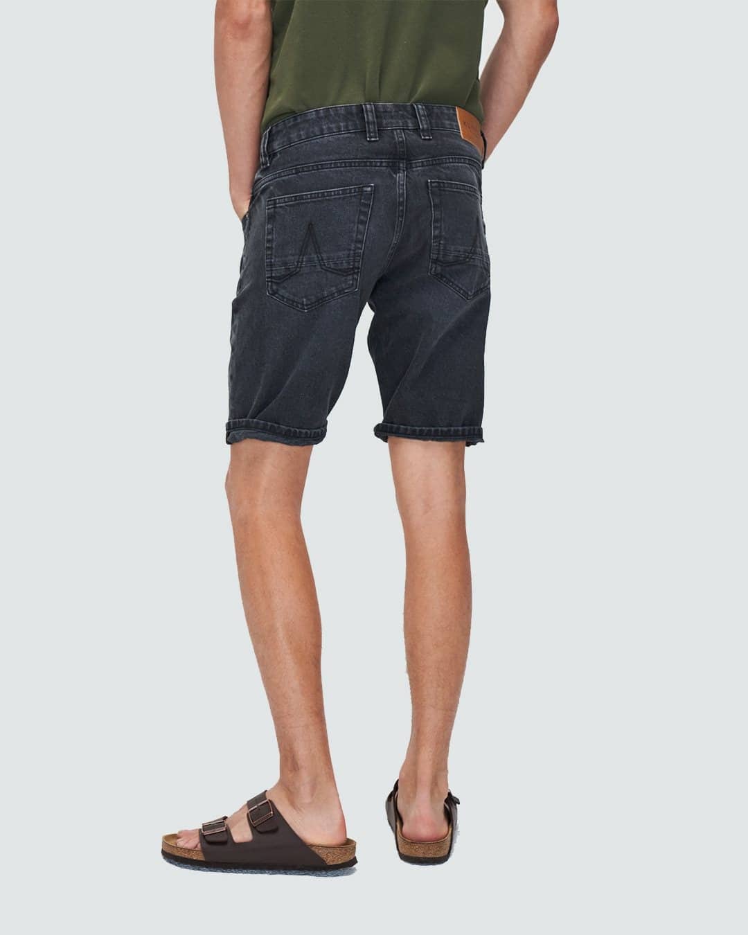 Kuyichi Denim Shorts Jeff Dark Grey