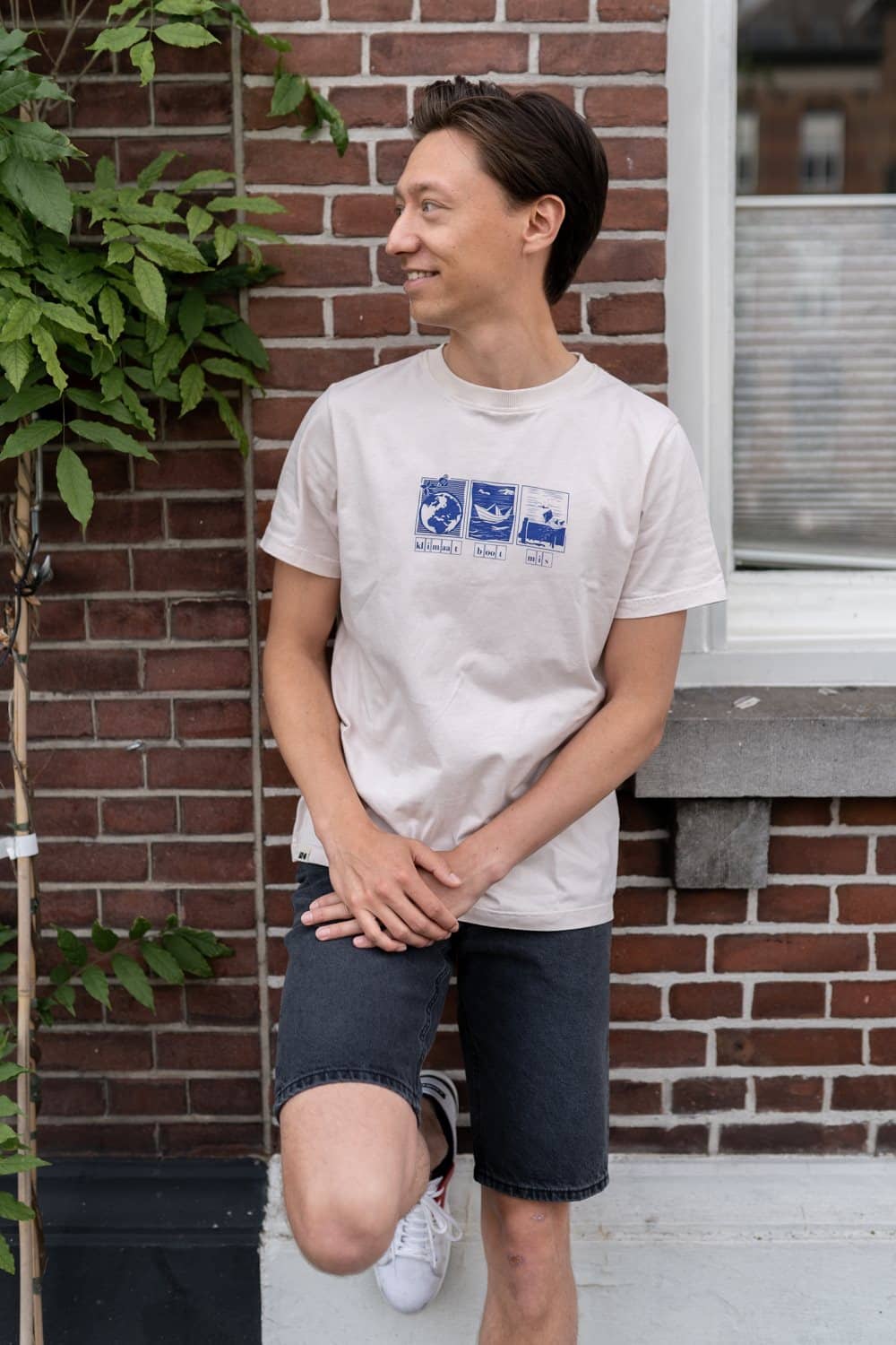 Kuyichi Denim Shorts Jeff Dark Grey