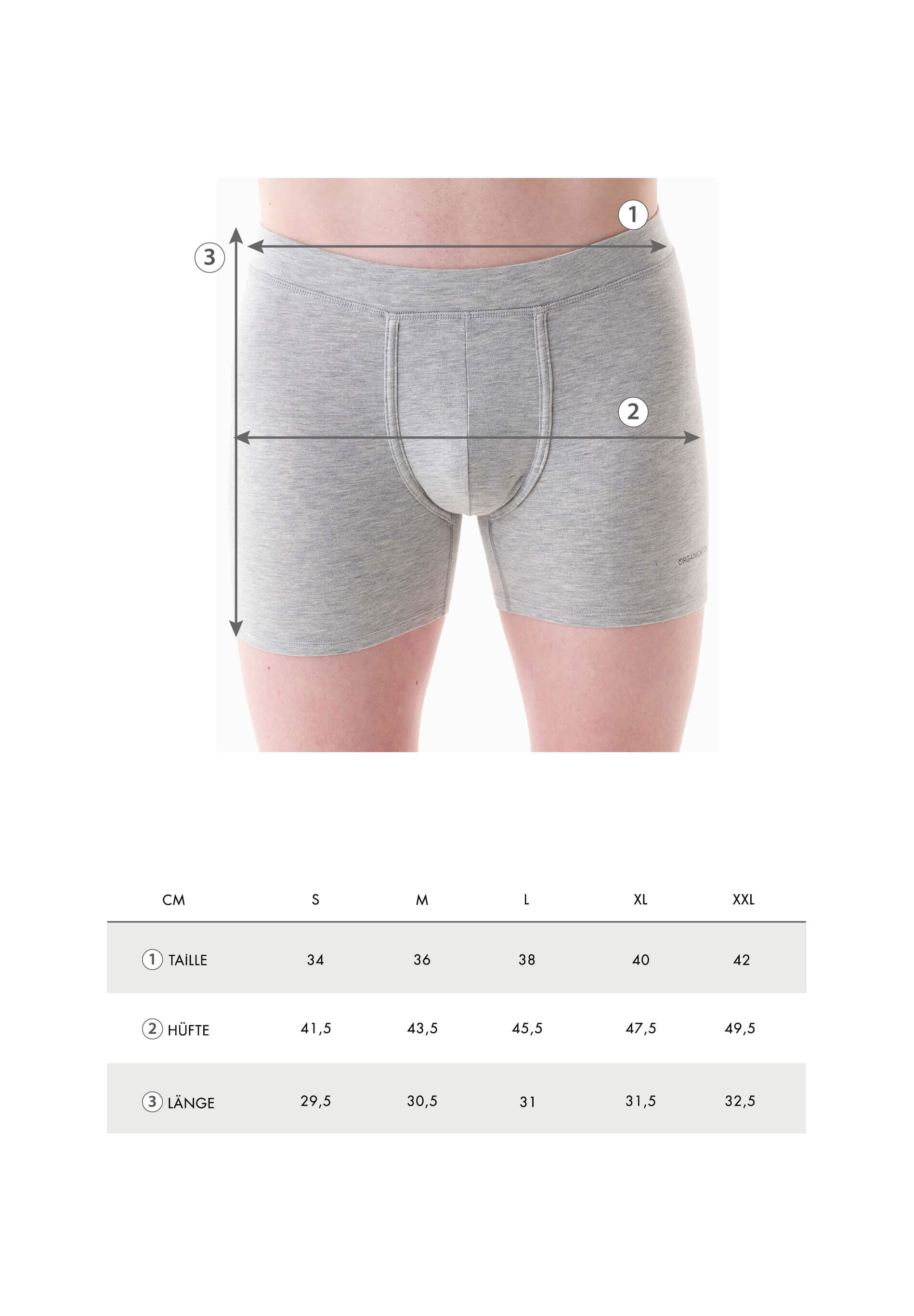 ORGANICATION Bowenn Organic Cotton And Tencel™ Modal Boxer Trunk 3-Pack