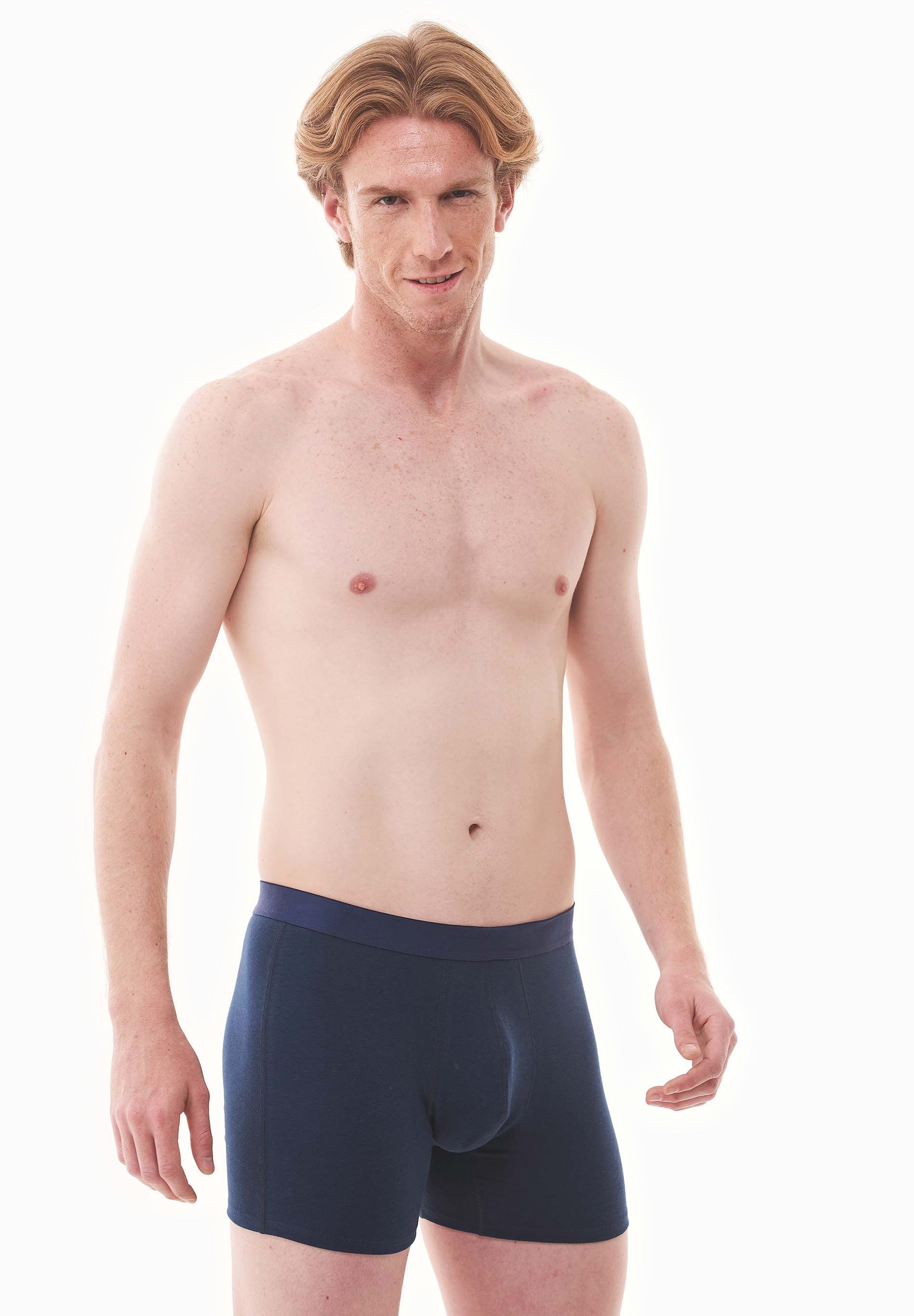 75862 - Herren vegan Brunno Boxer Brief Aus Bio-Baumwolle Und Tencelâ„¢ Modal Im 6er-Pack