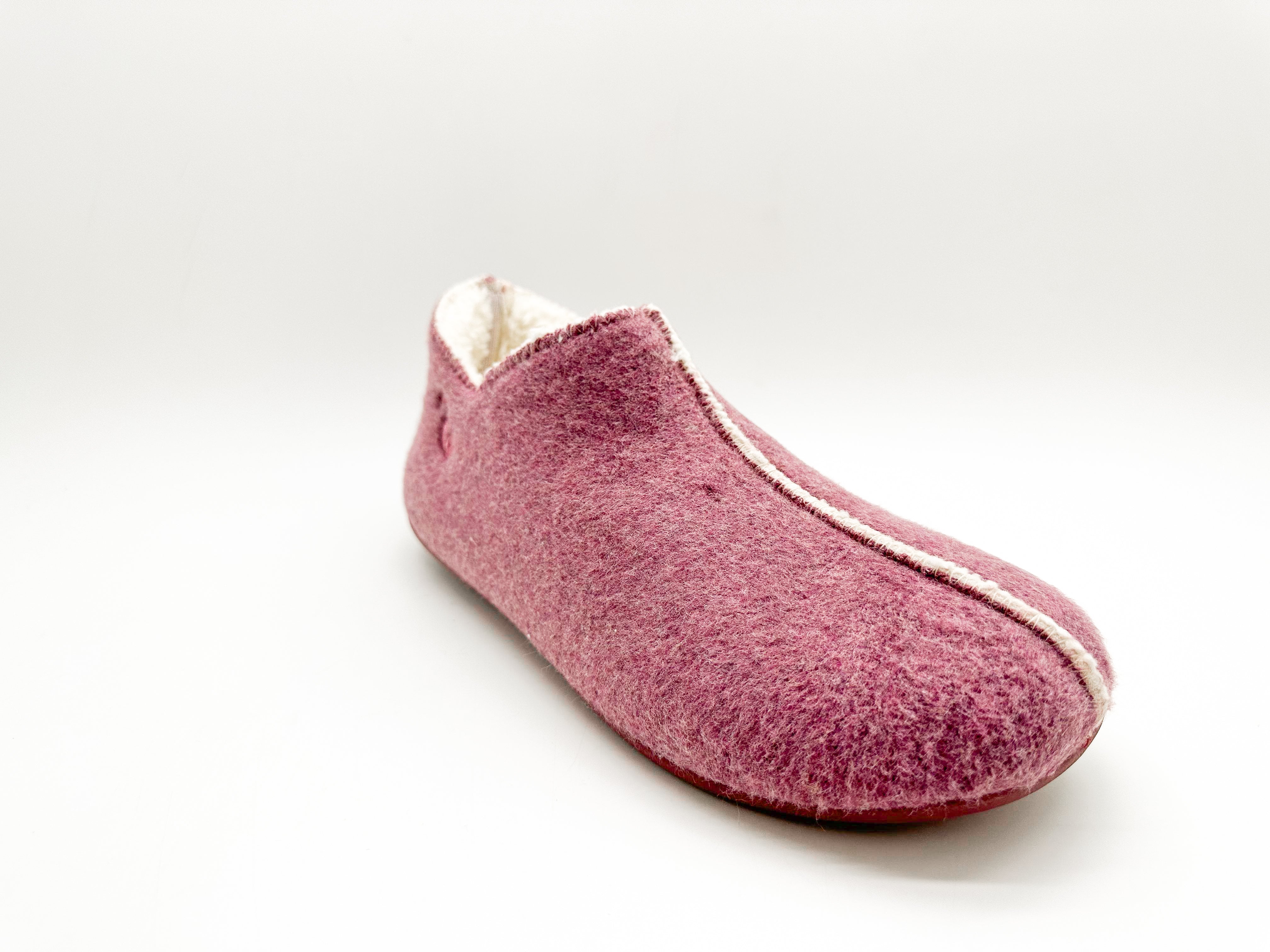 thies womens vegan Slipper Boots Bordeaux