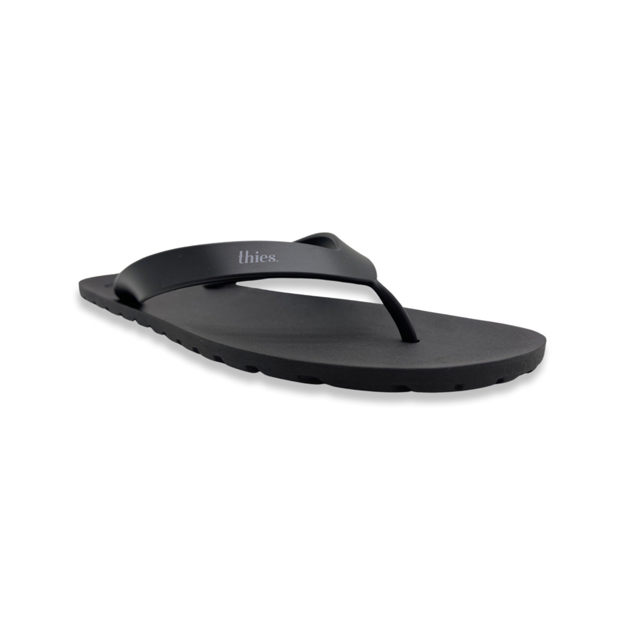 thies men vegan Flip Flops Eco Black