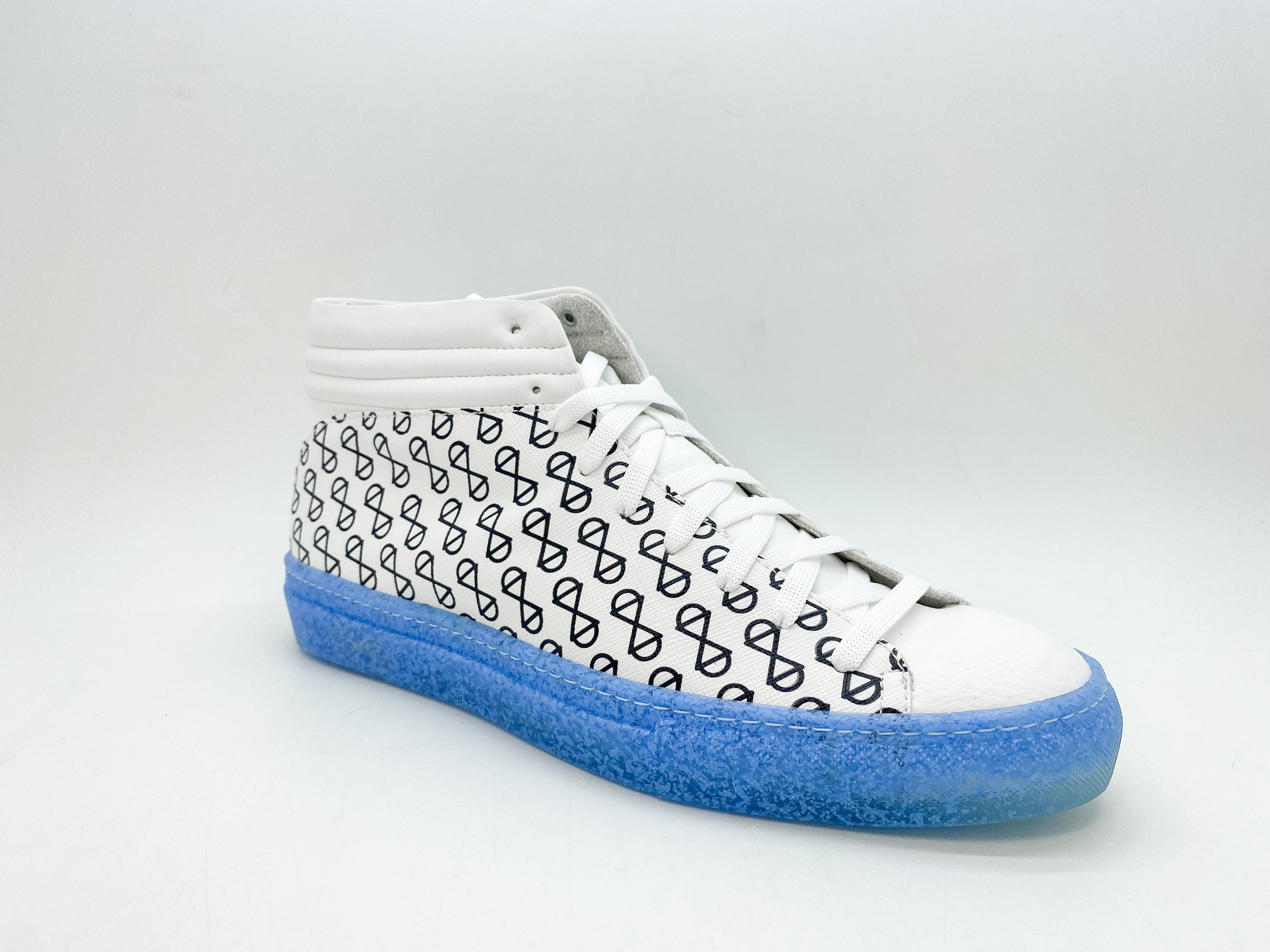 nat-2 womens vegan Sneakers Sleek Post Cov White & Blue