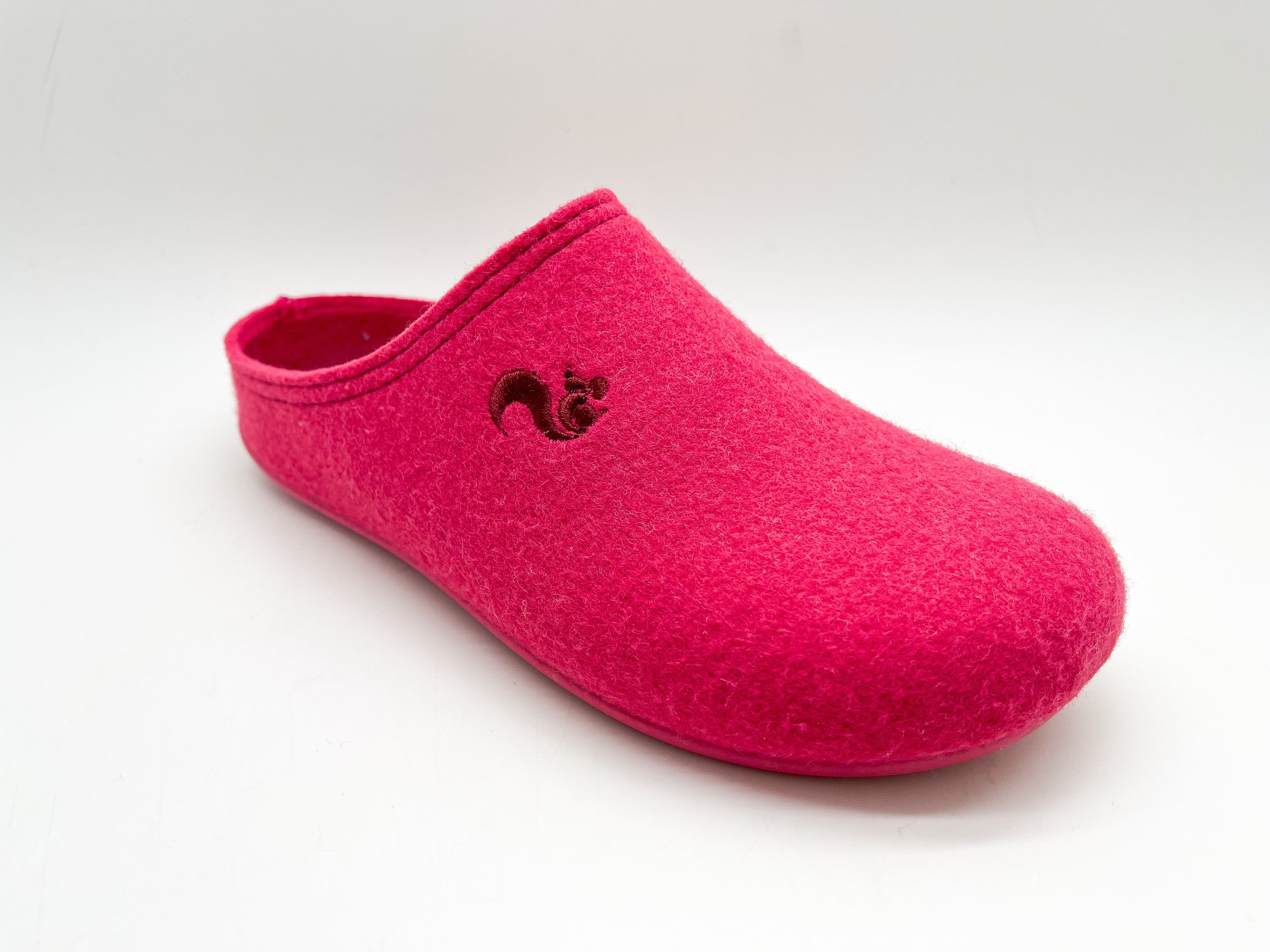 thies men vegan Slipper Recycled Pet Raspberry Dark Pink