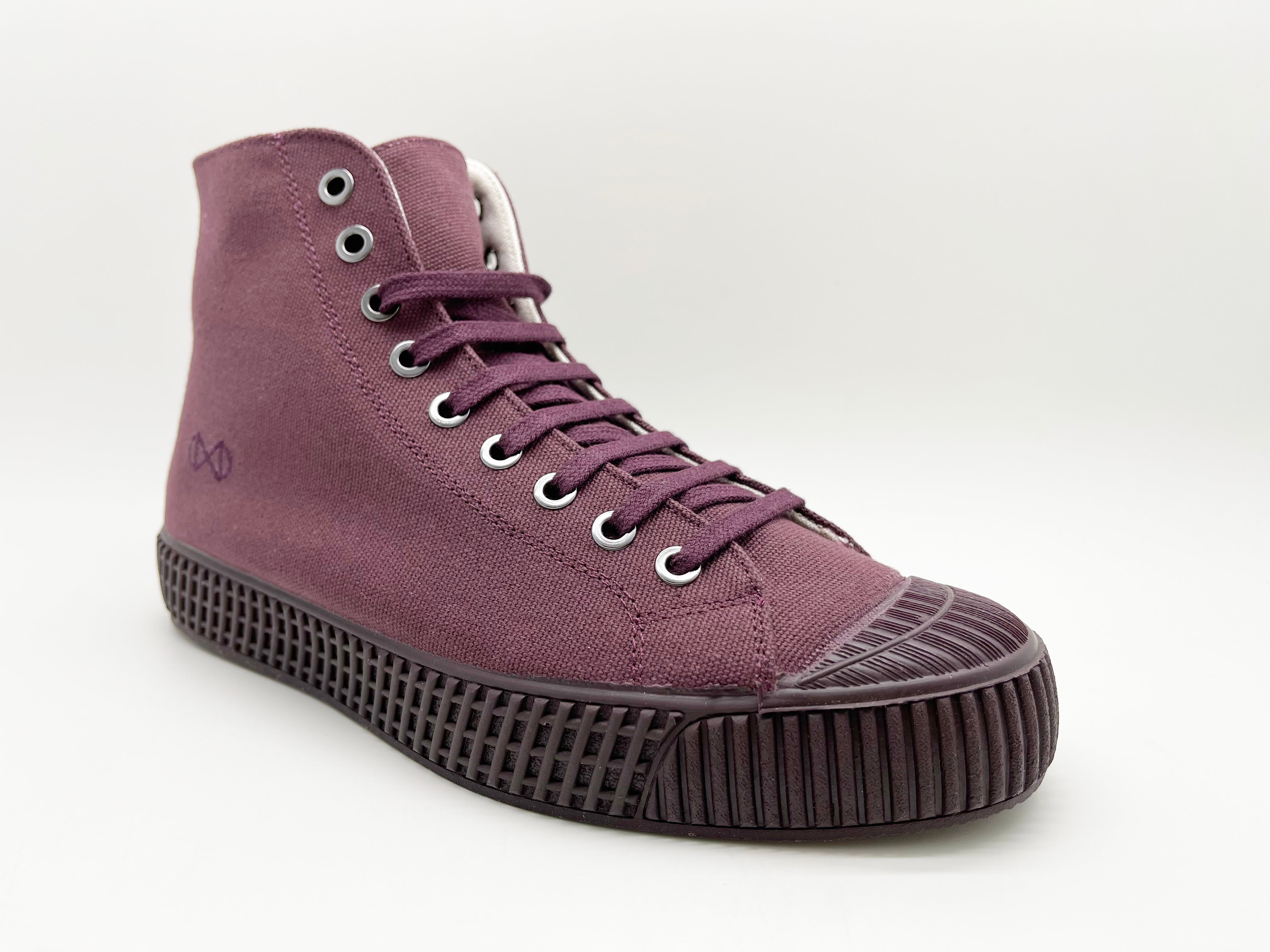 nat-2 womens vegan Sneakers Mono Blackberry Purple
