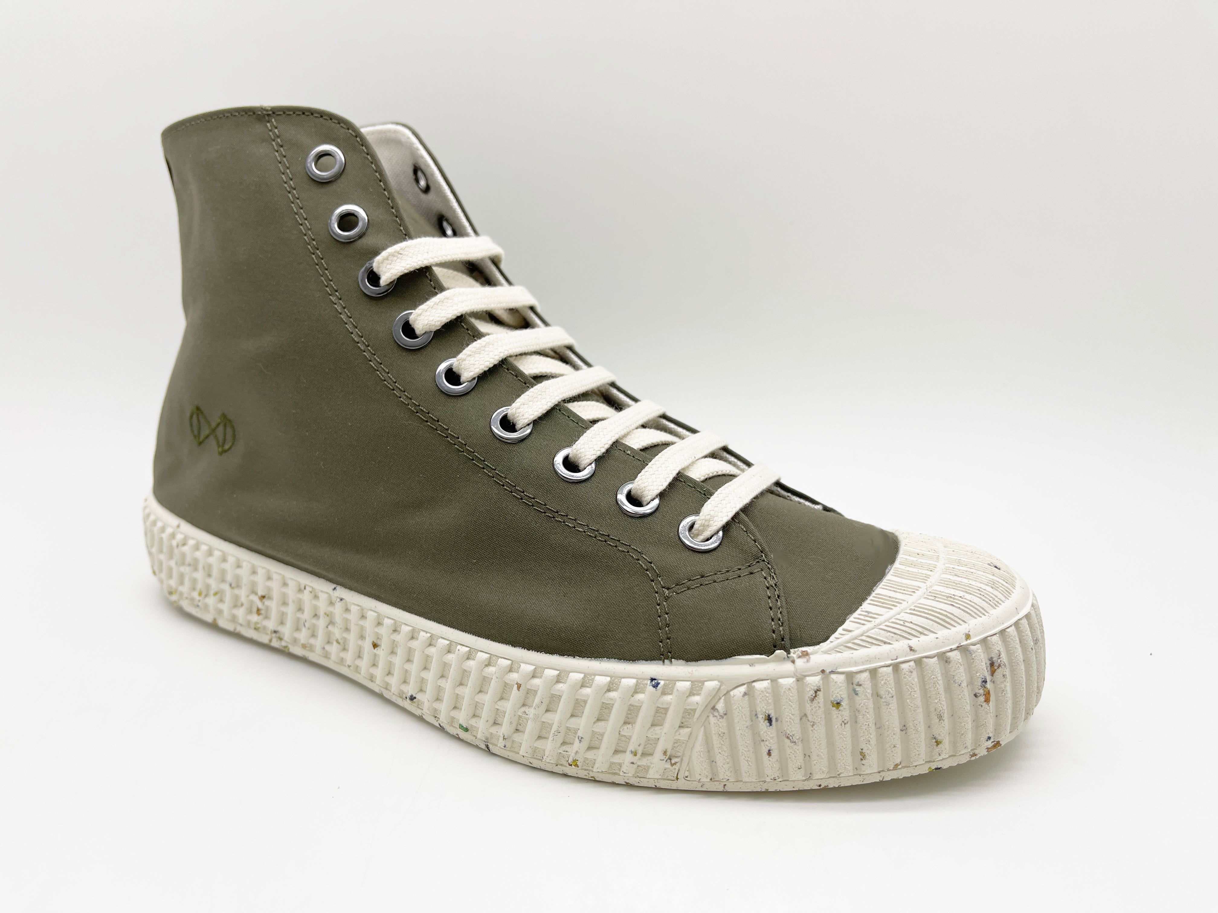 nat-2 men vegan Sneakers Mono Eta Waterproof Moss Green