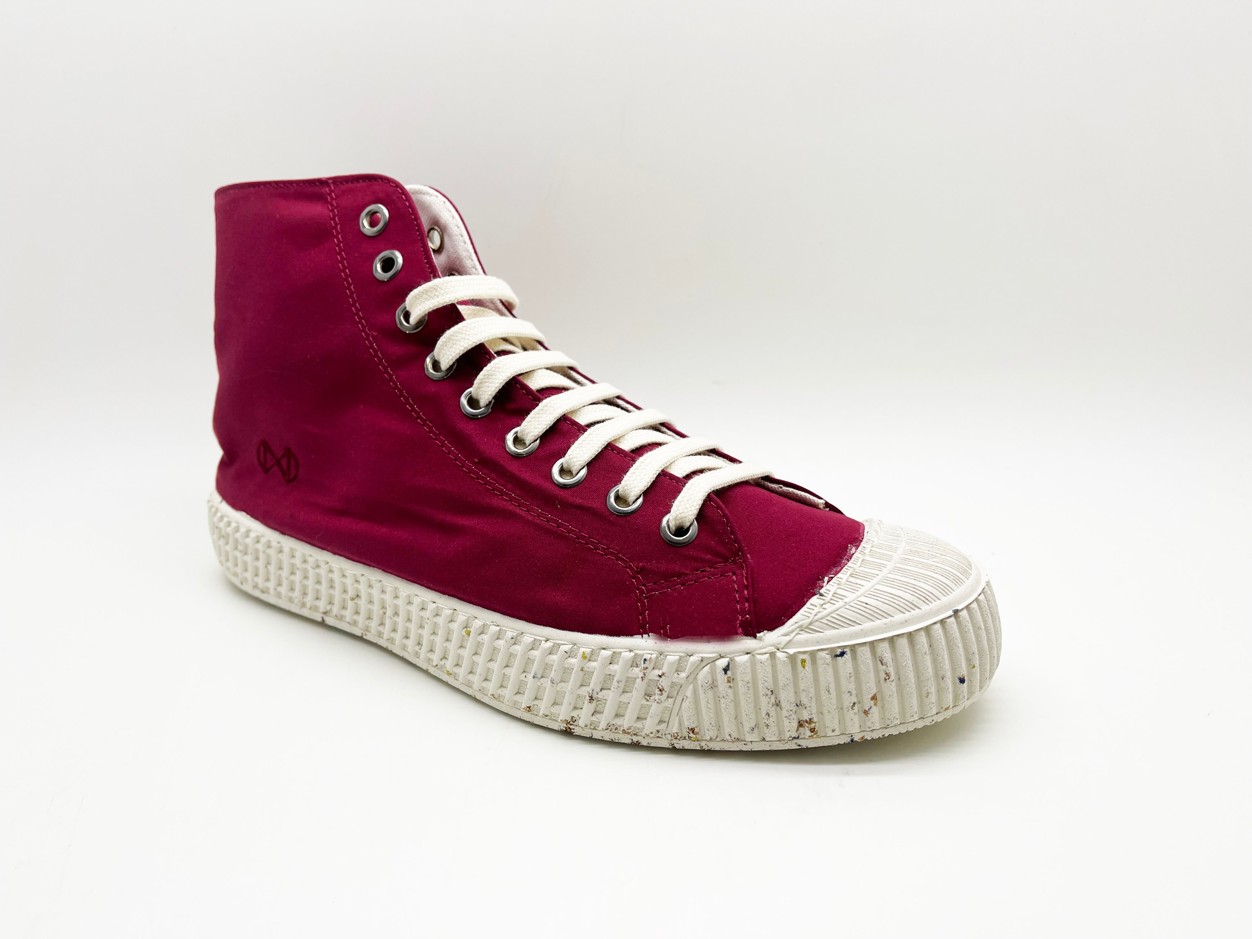 nat-2 men vegan Sneakers Mono Eta Waterproof Wine Red