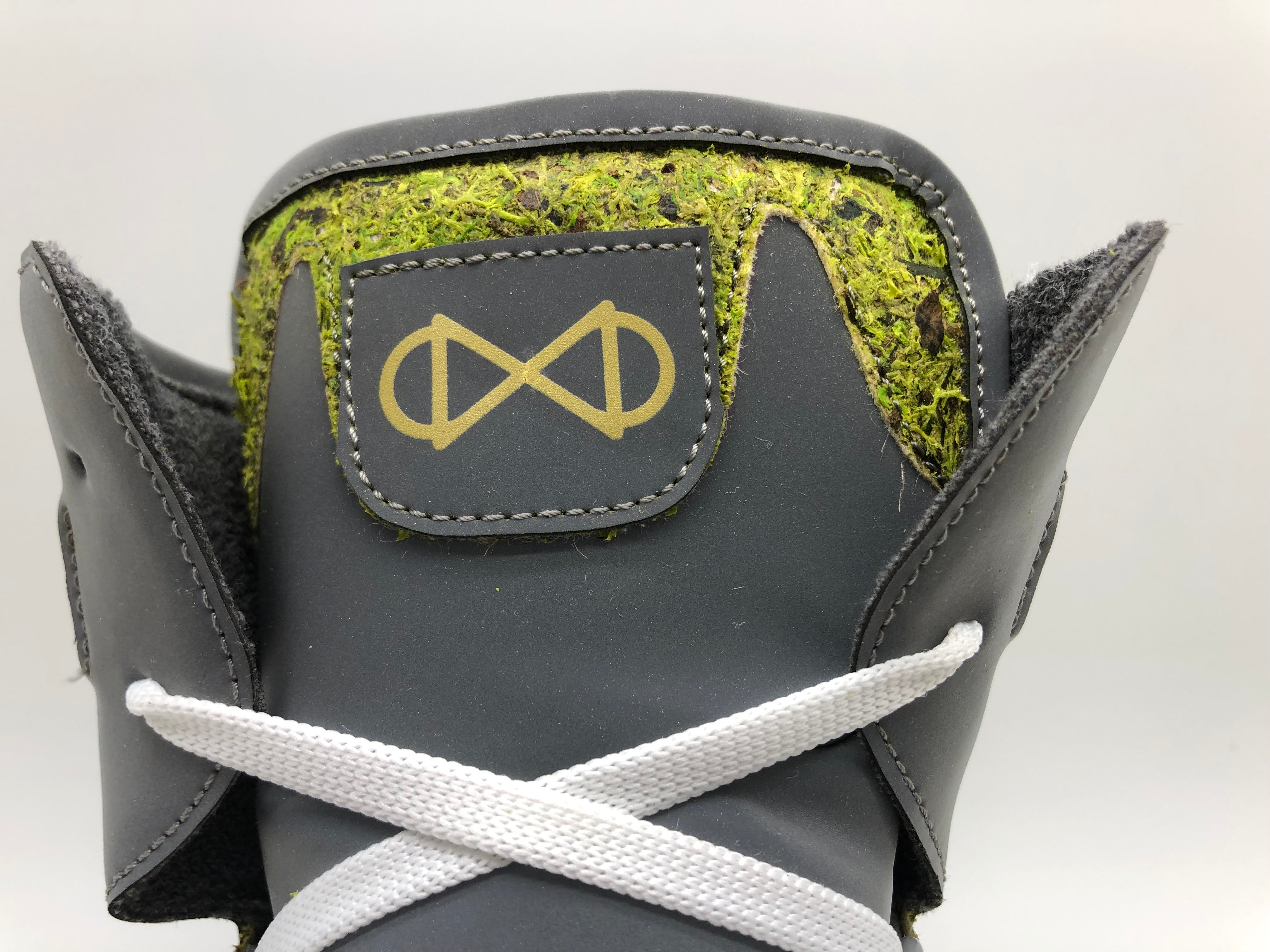 nat-2 men vegan Sneakers Moss Cube Reflective White & Green