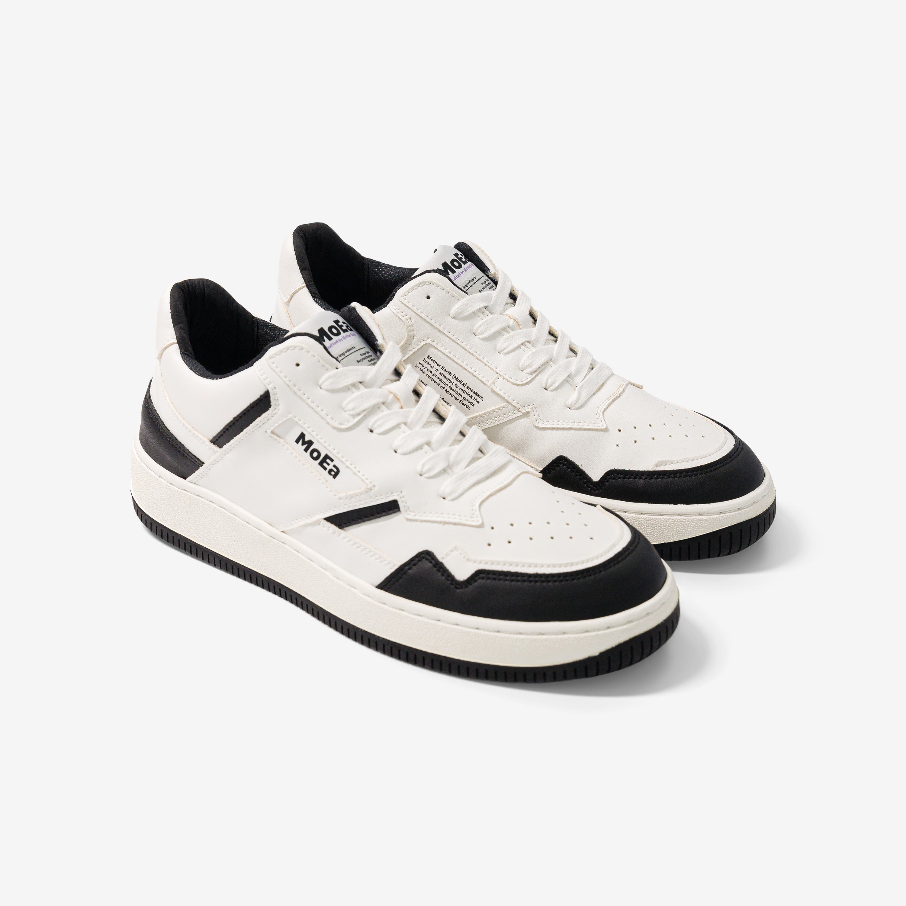 MoEa men vegan Sneakers Gen1 Sport Grapes White & Black