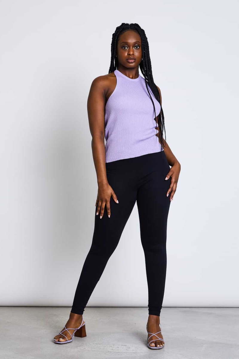 Image of JAN 'N JUNE dames vegan Basislegging Zwart