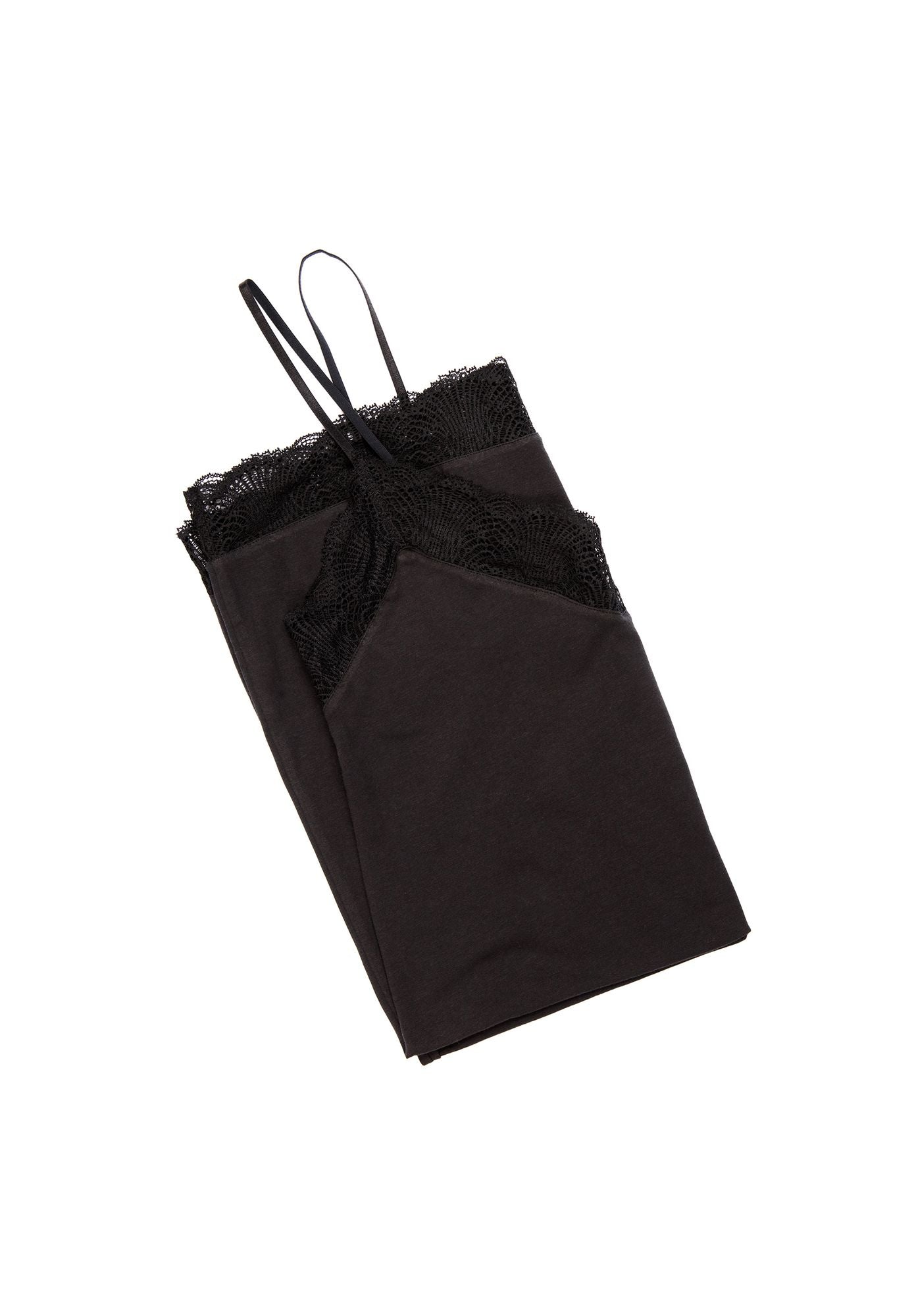 76807 - LOVJOI Damen vegan Nachthemd Meliot Schwarz 76807 - LOVJOI Damen vegan Nachthemd Meliot Schwarz