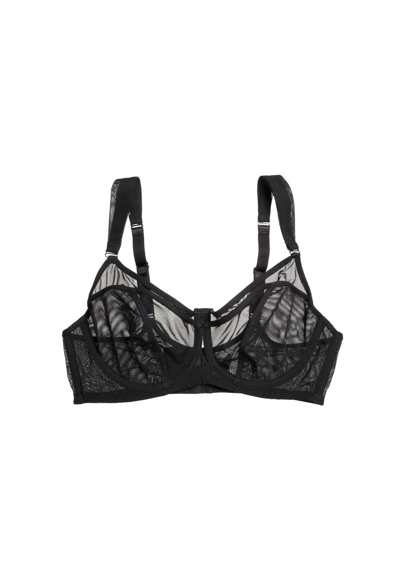 LOVJOI womens vegan Bra Curve Style Speedwell Black