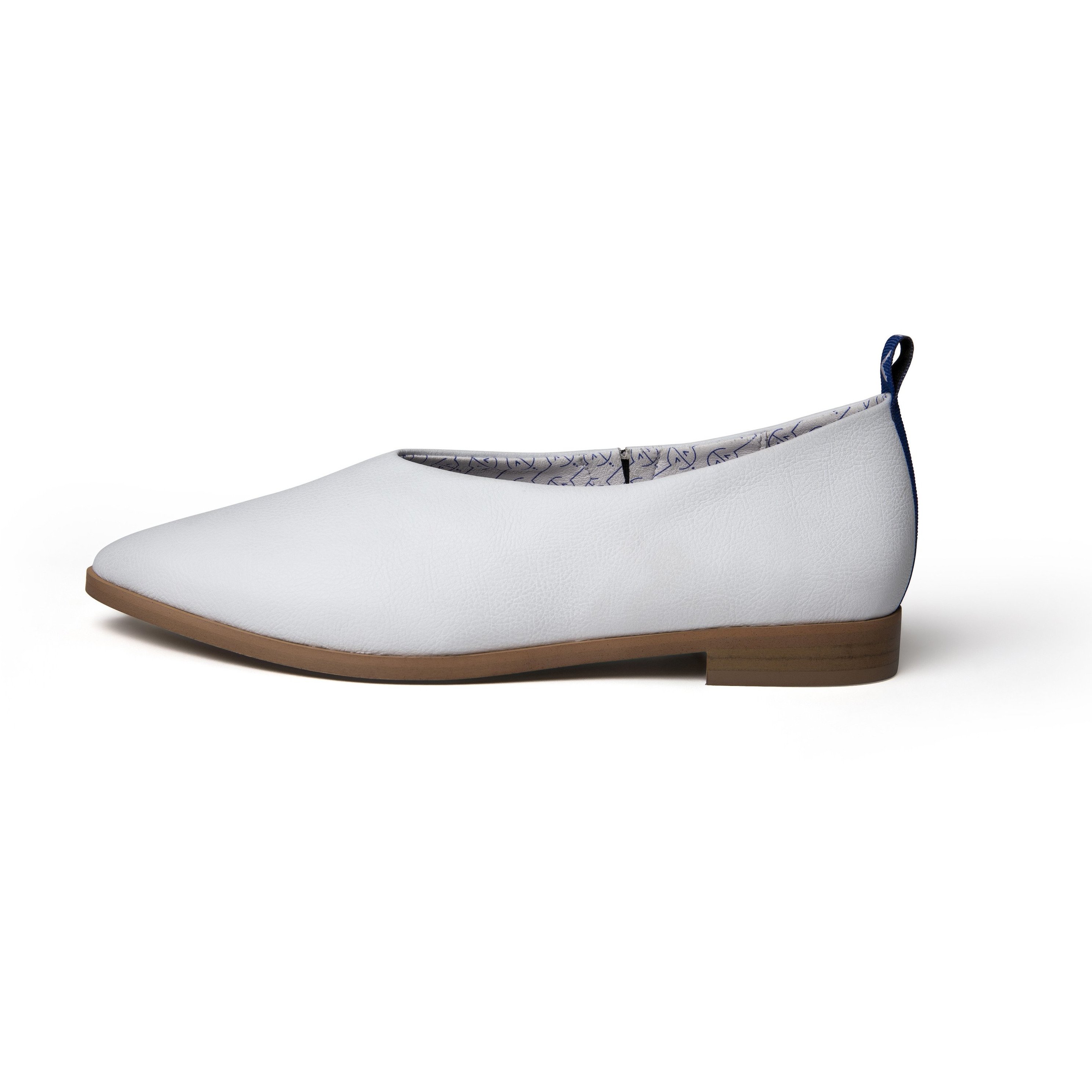 VENUS IS VEGAN womens vegan Ballerina AÃ¯da White