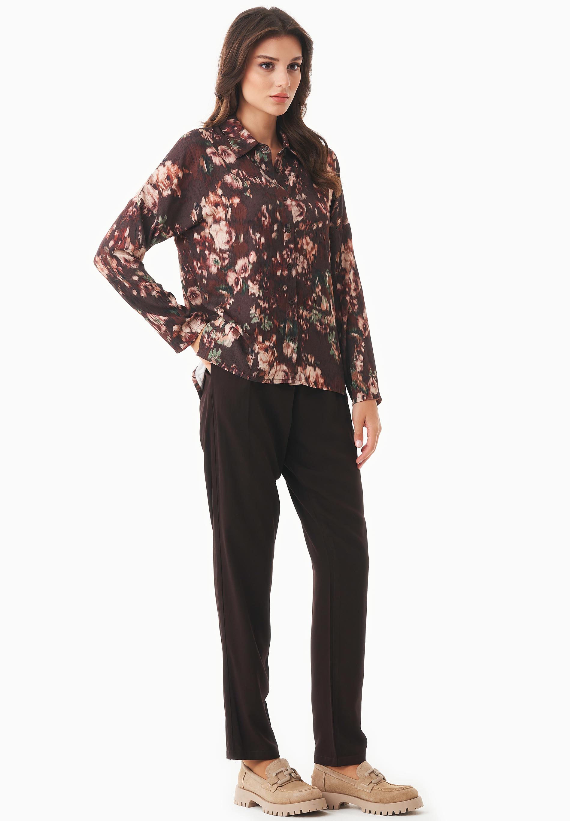 ORGANICATION womens vegan Shirt Blouse From Lenzingâ„¢ Ecoveroâ„¢