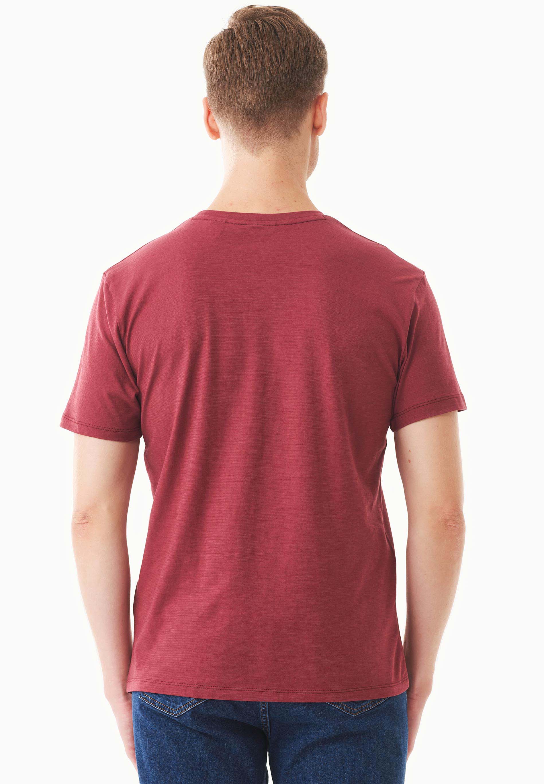 ORGANICATION Basic T-Shirt Organic Cotton Red