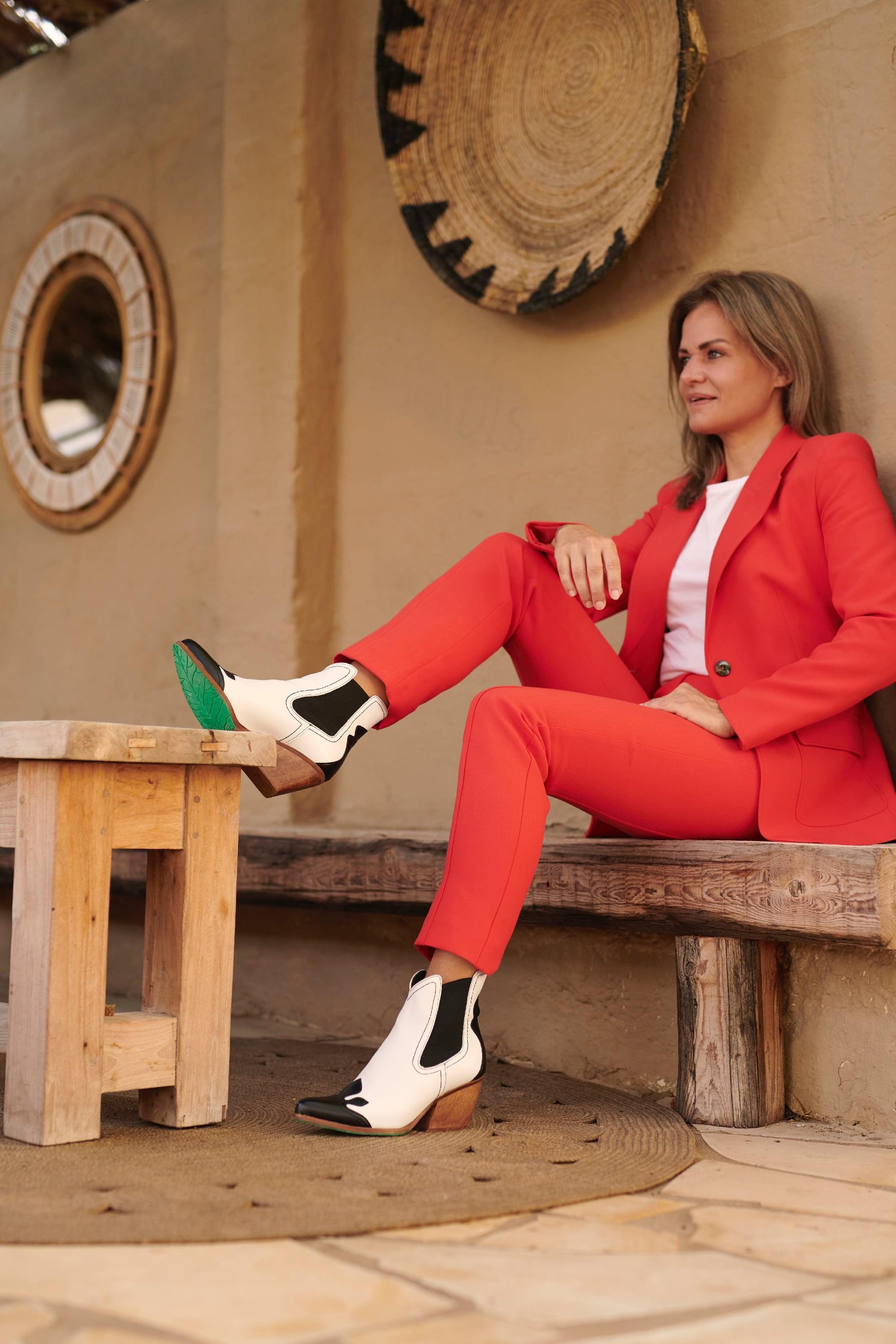 Chelsea Boots Duke Black & White 0