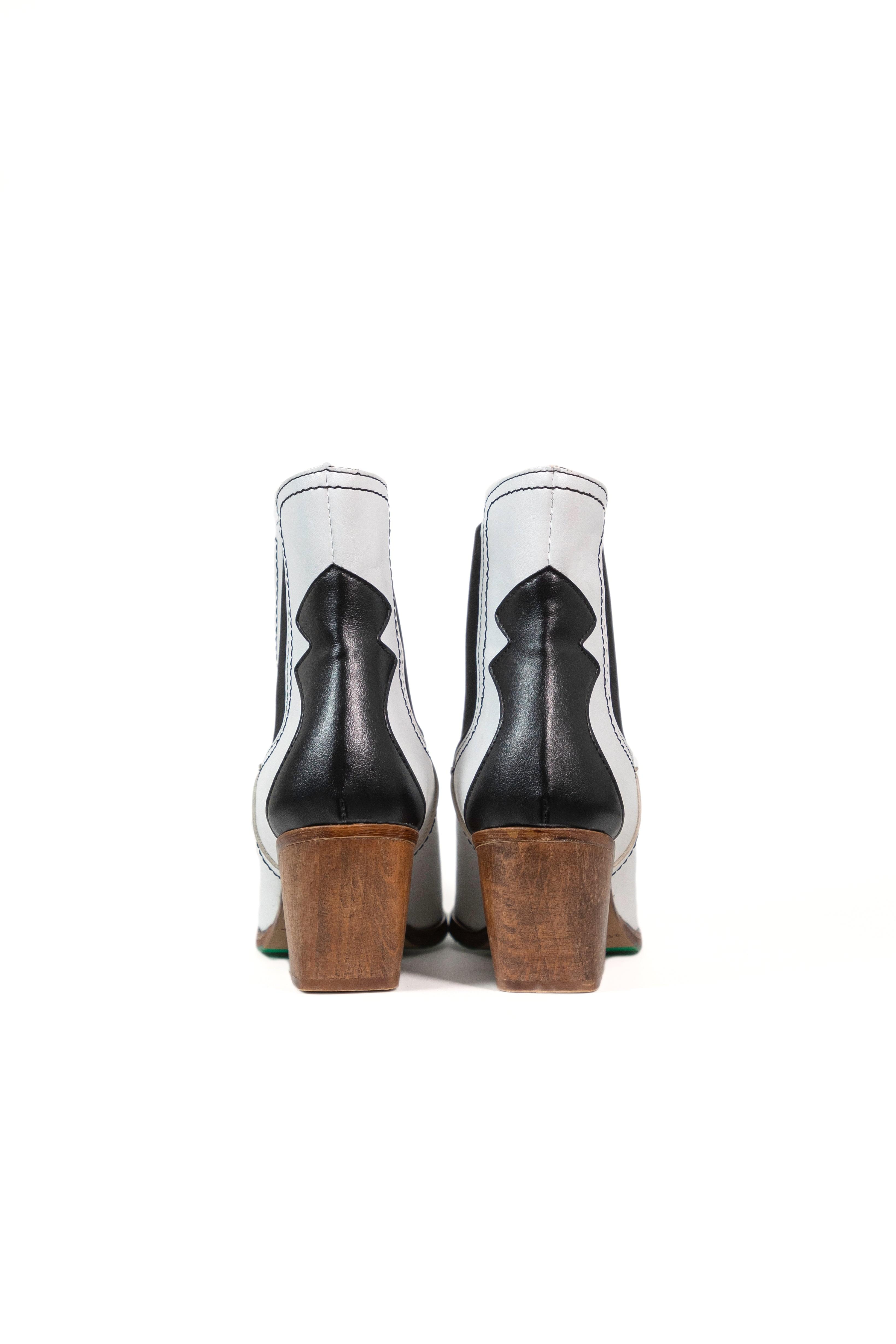Chelsea Boots Duke Black & White 4