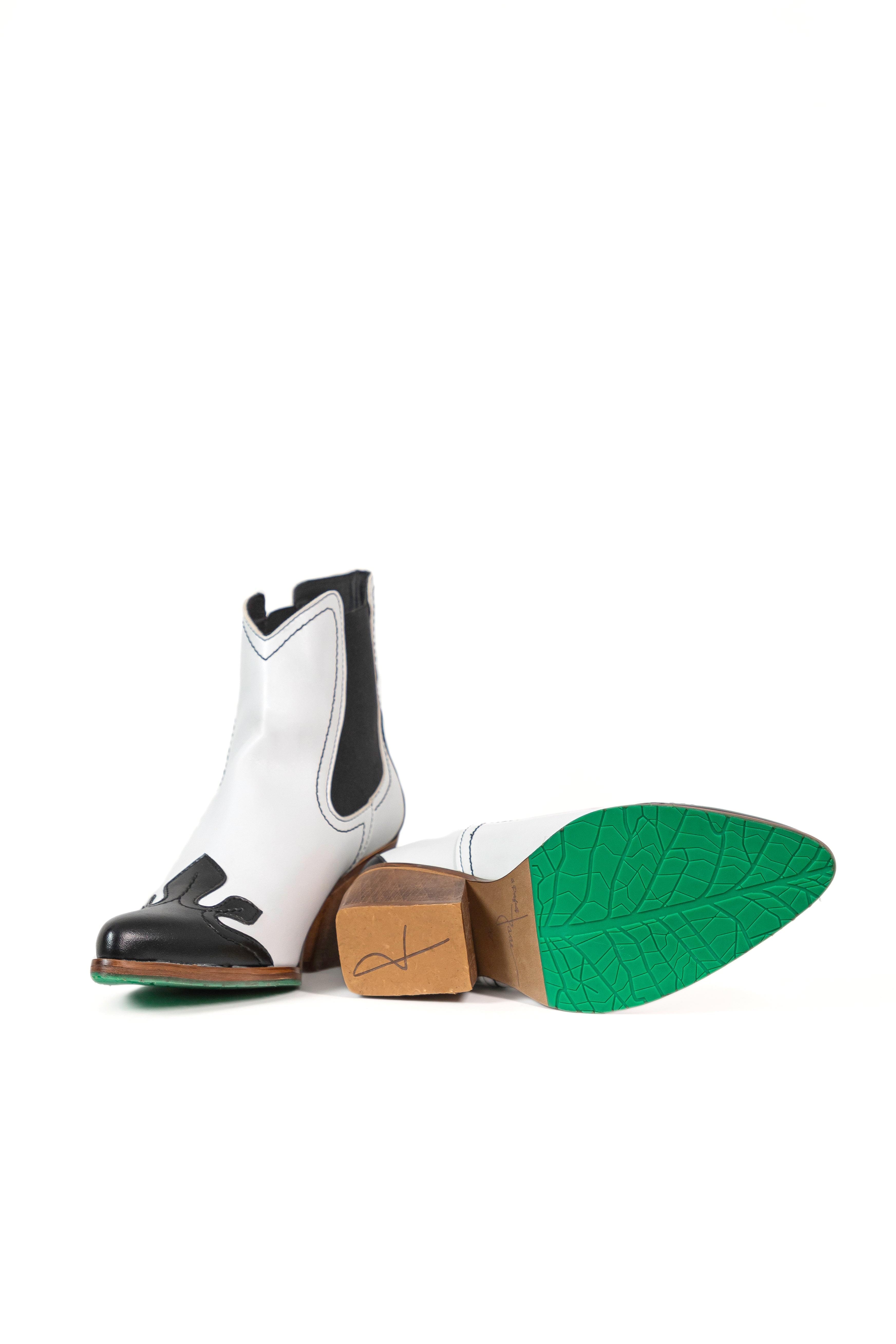 Chelsea Boots Duke Black & White 7