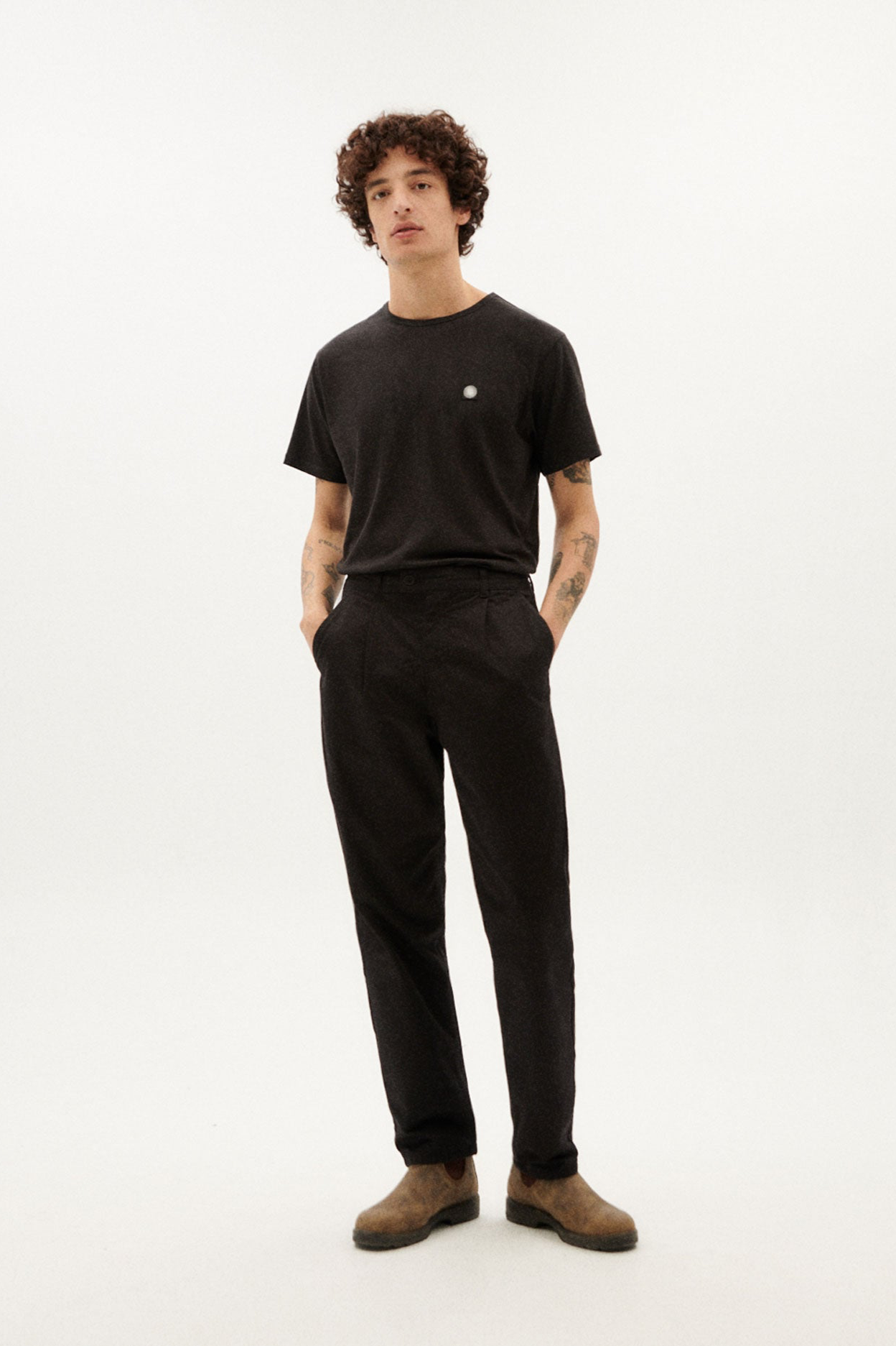 78481 - Thinking MU Herren vegan Hose Wotan Schwarz