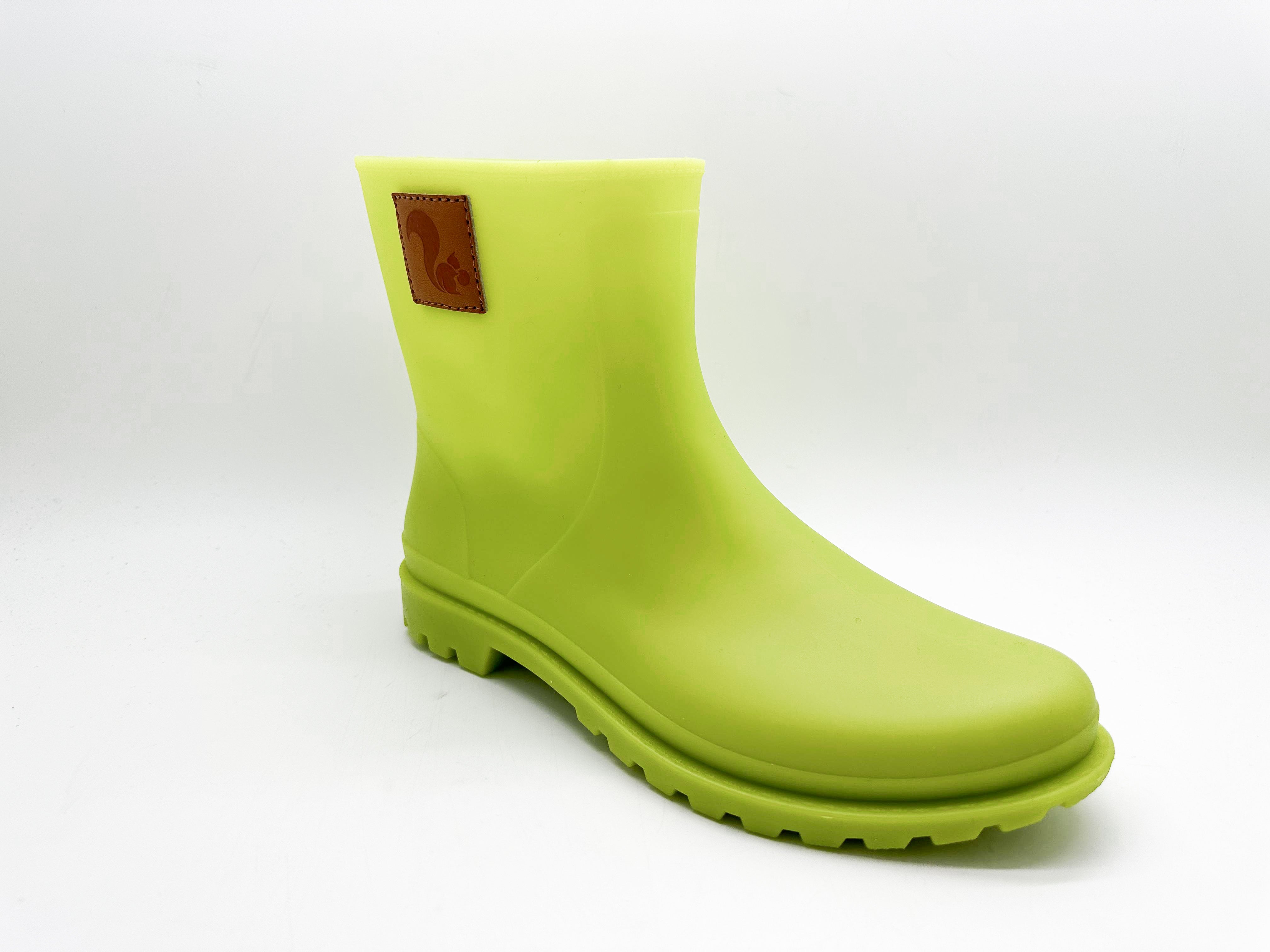 thies womens vegan Rainboots 100% Waterproof Biodegradable Lime Green