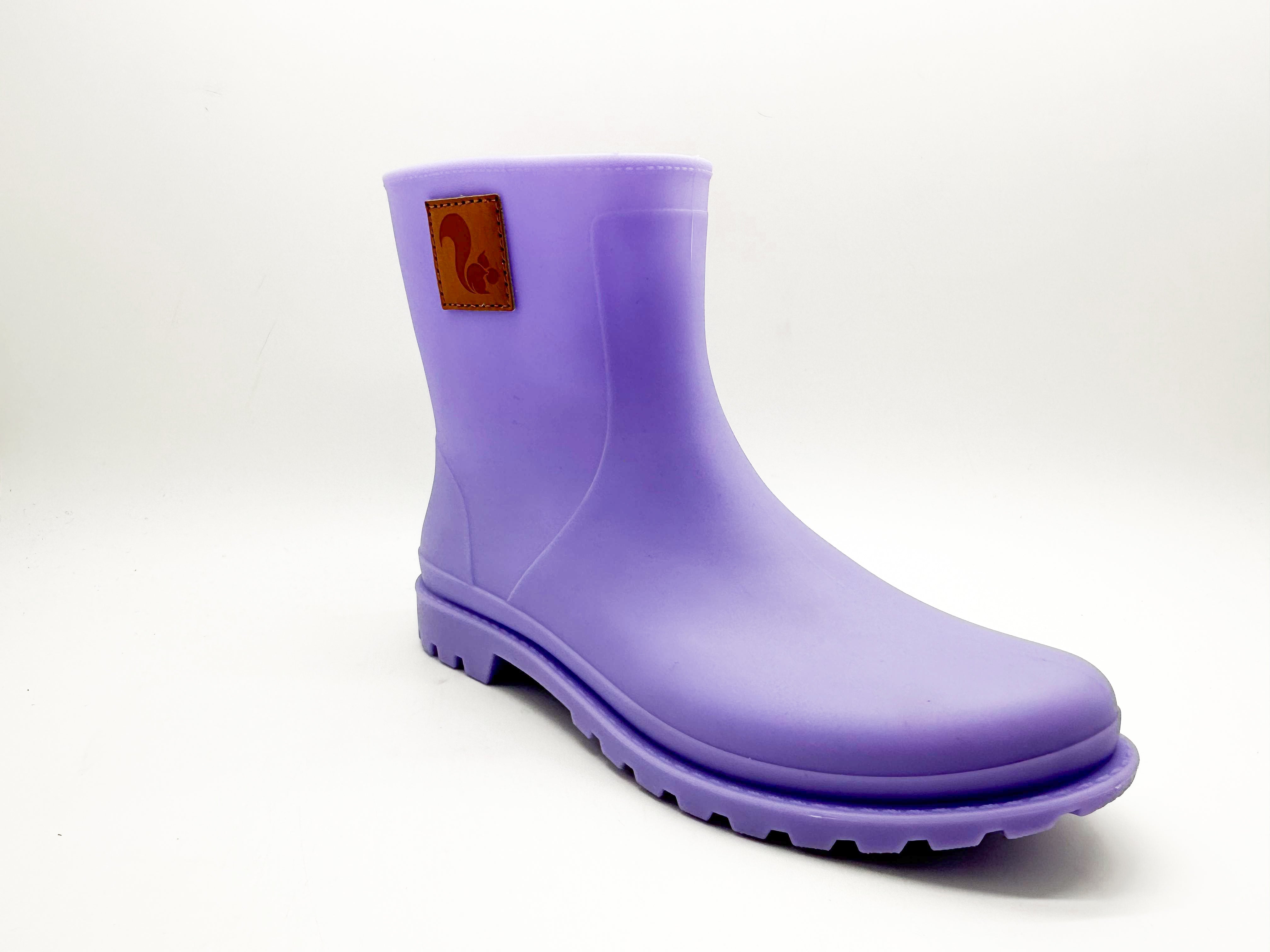 thies womens vegan Rainboots 100% Waterproof Biodegradable Lavender