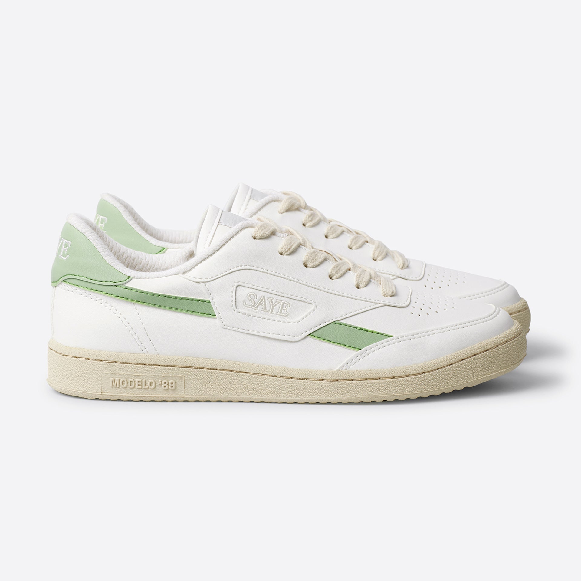 SAYE men vegan Sneakers Modelo '89 Polar Lima Green