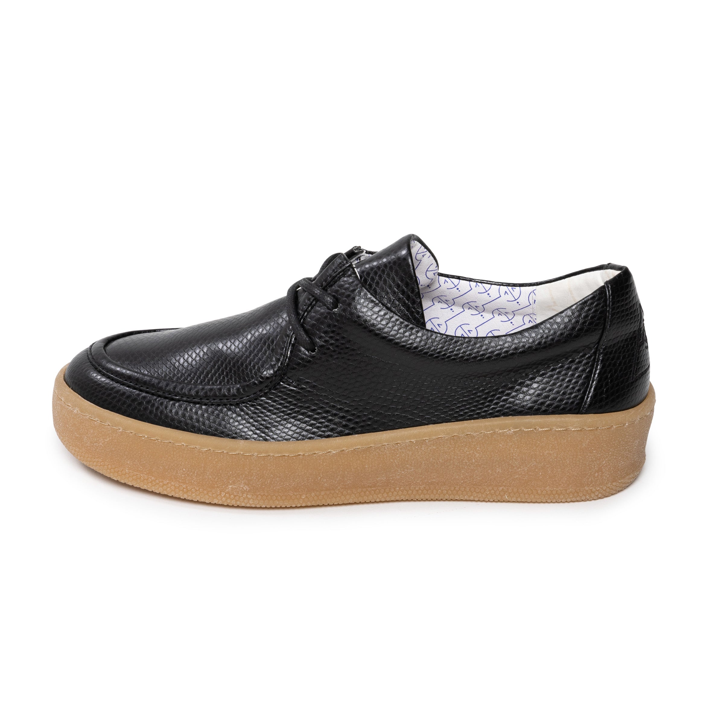 VENUS IS VEGAN womens vegan Loafers Billy Snake Black