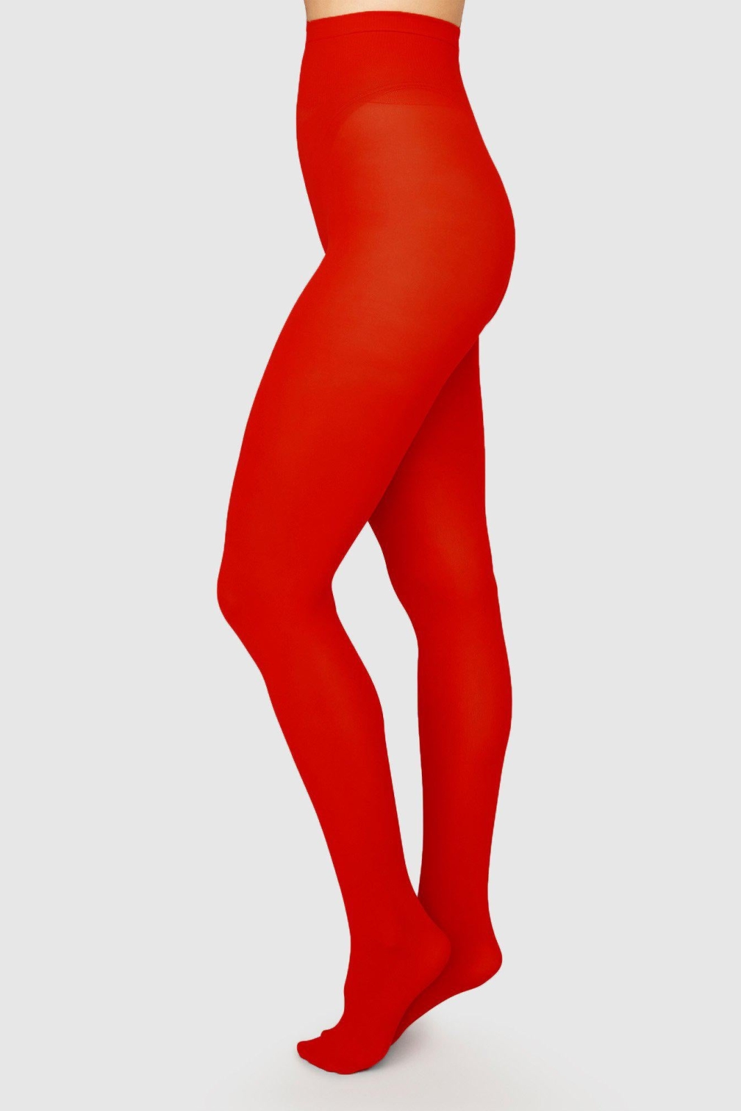 Swedish Stockings womens vegan Olivia Premium Tights Sharp Red