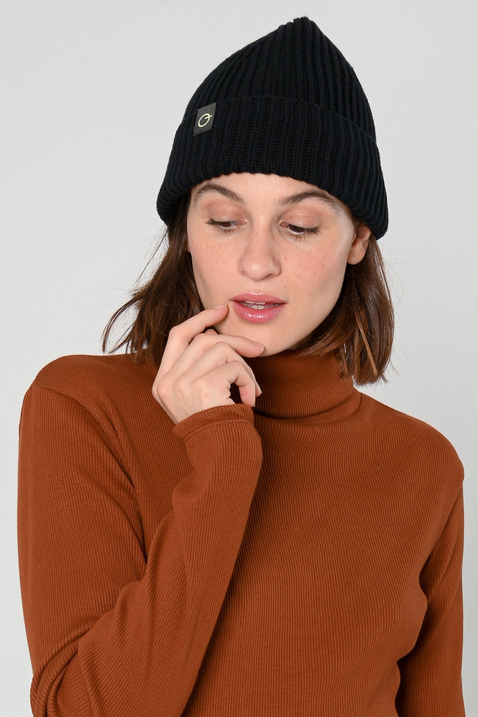 ThokkThokk men vegan Beanie Midnight