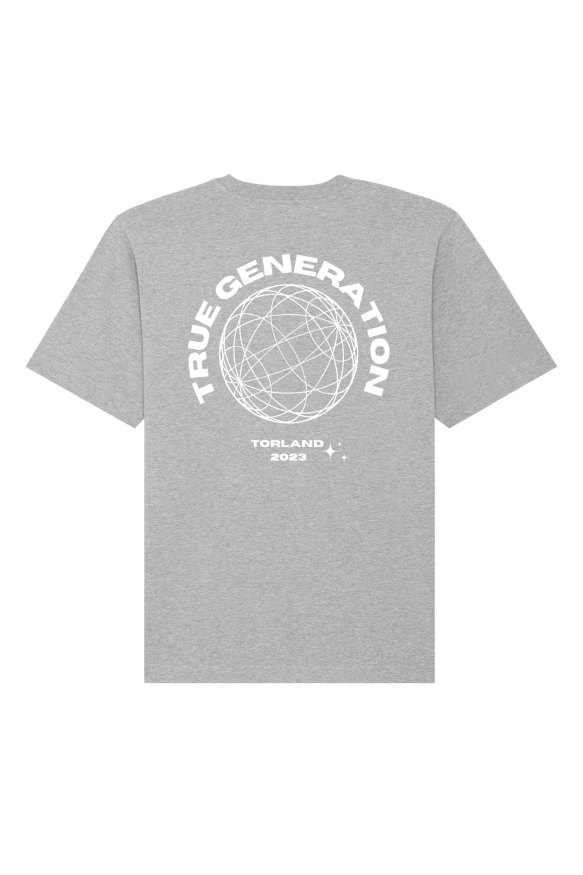 TORLAND womens vegan T-Shirt Freestyler Heavy Grey